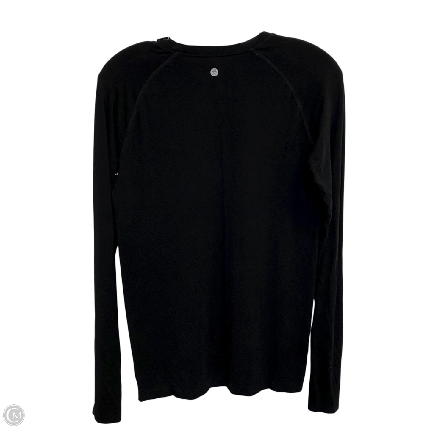 Athletic Top Long Sleeve Crewneck By Zella In Black, Size: M
