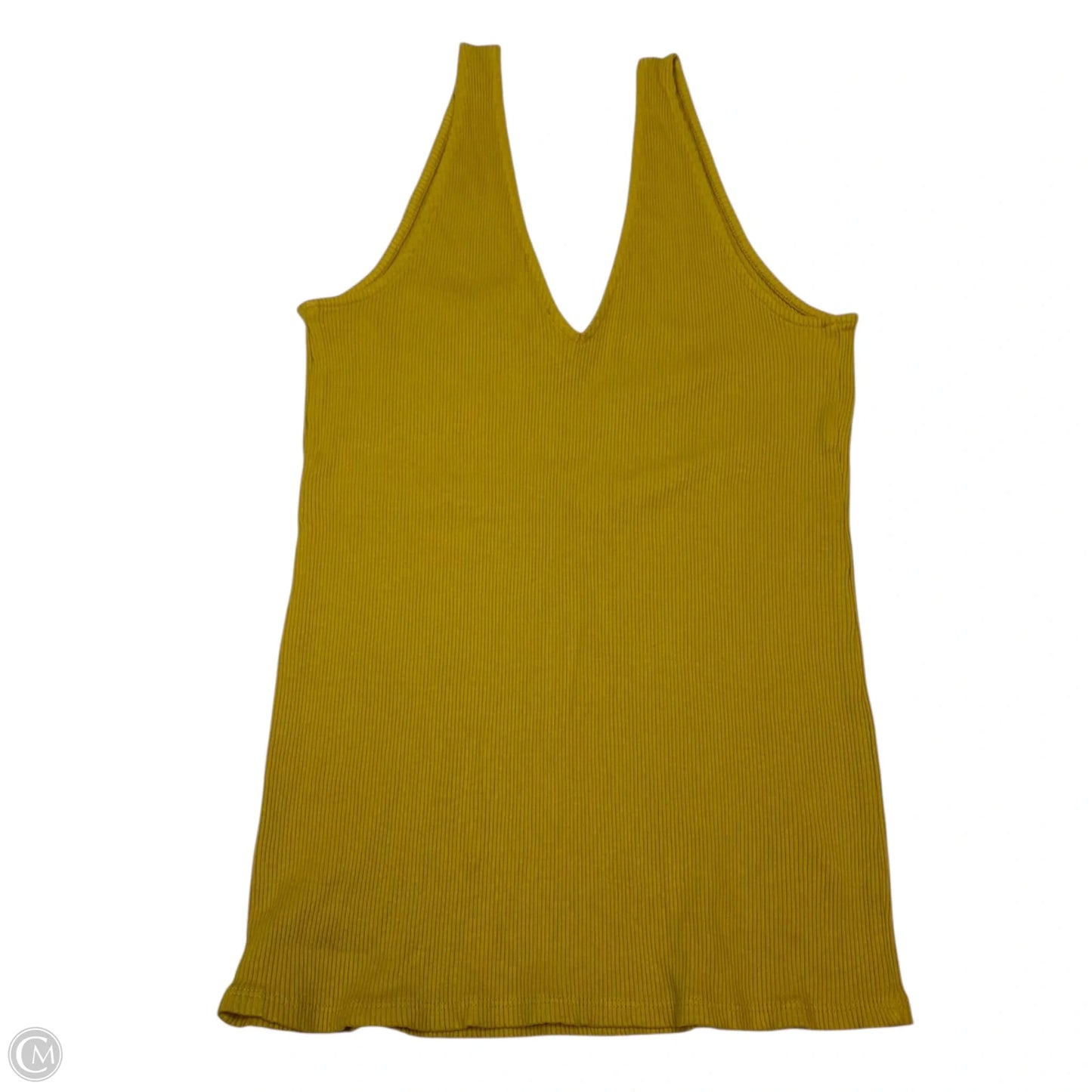 Tank Top By Express In Yellow, Size: M