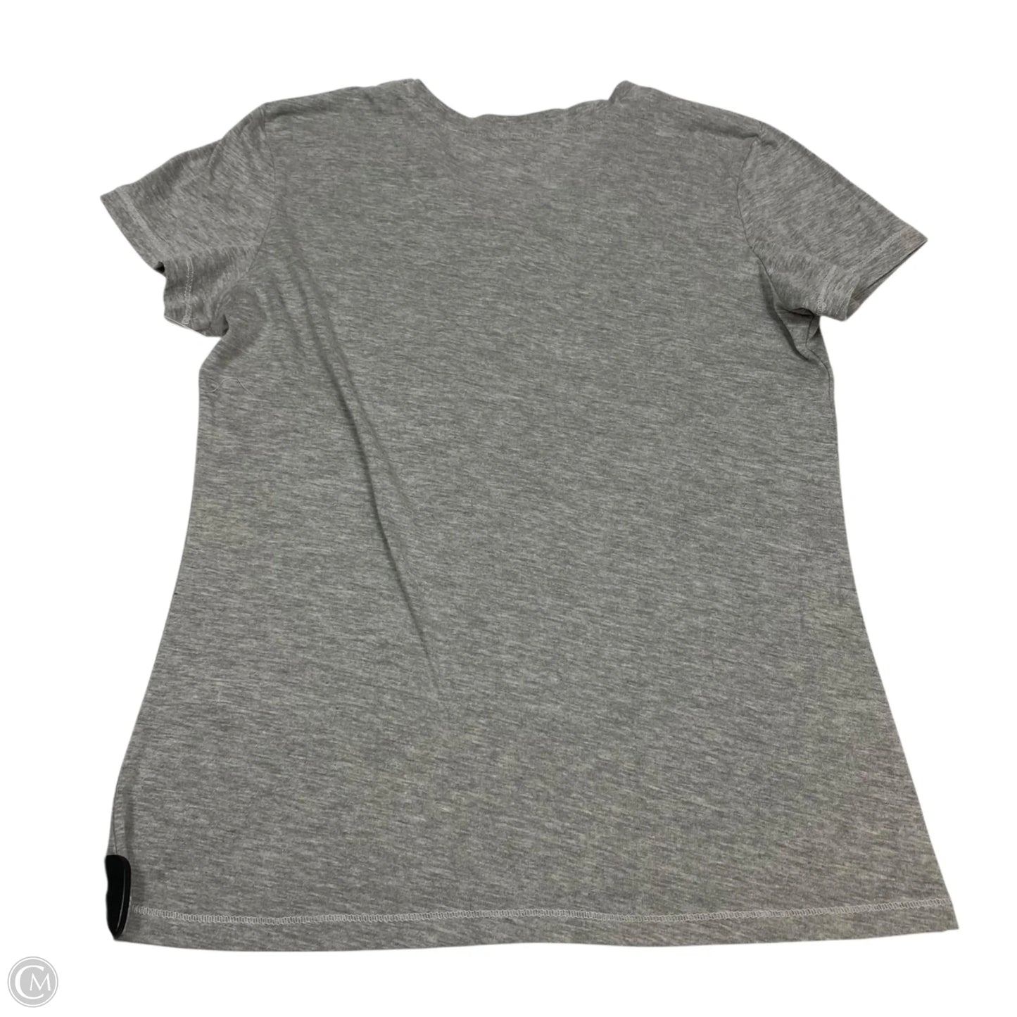 Top Short Sleeve Basic By Jennifer Lauren In Grey, Size: L