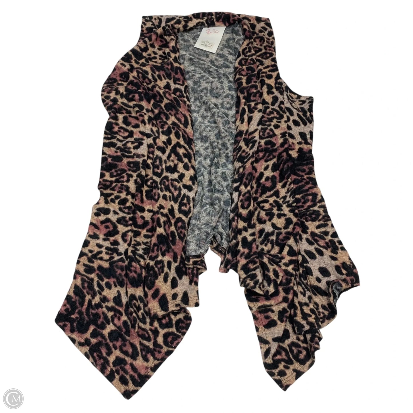 Vest Other By Viamor In Animal Print, Size: L