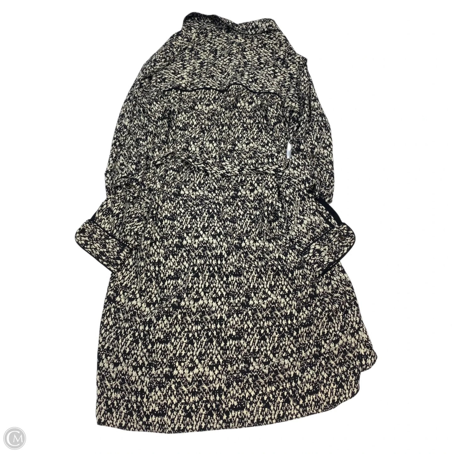 Dress Casual Short By Zoa In Black & Cream, Size: M
