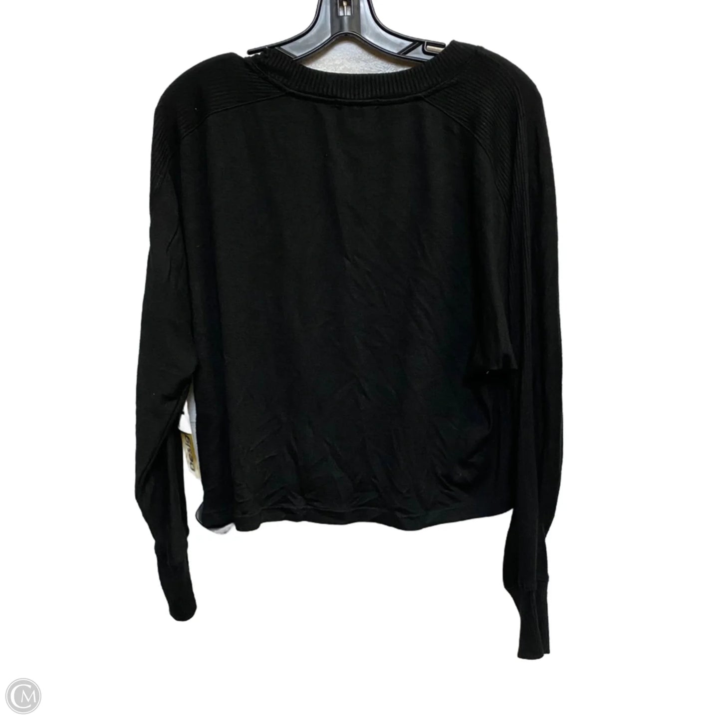 Top Long Sleeve Designer By Rag And Bone In Black, Size: Xs