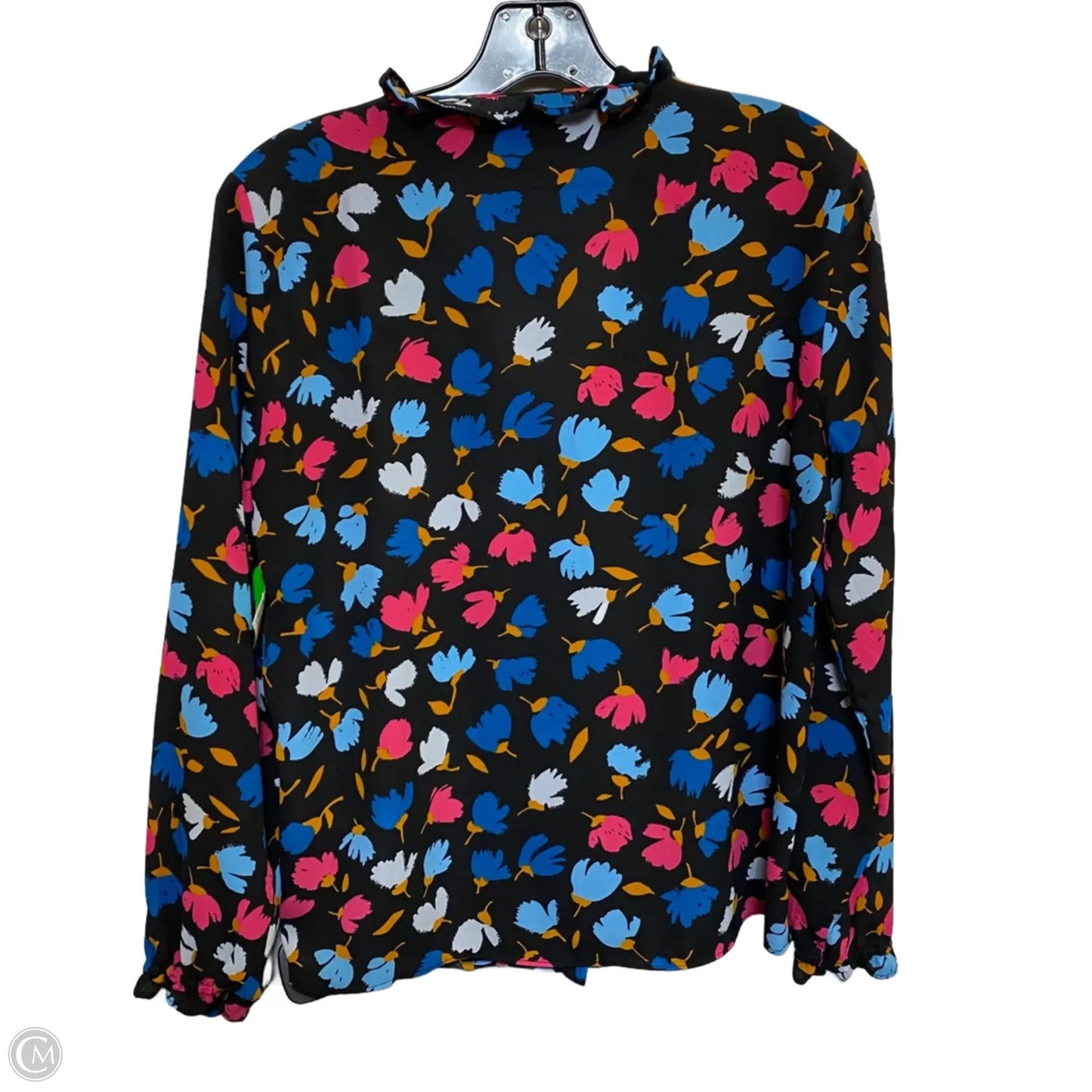 Top Long Sleeve By J. Crew In Black, Size: S