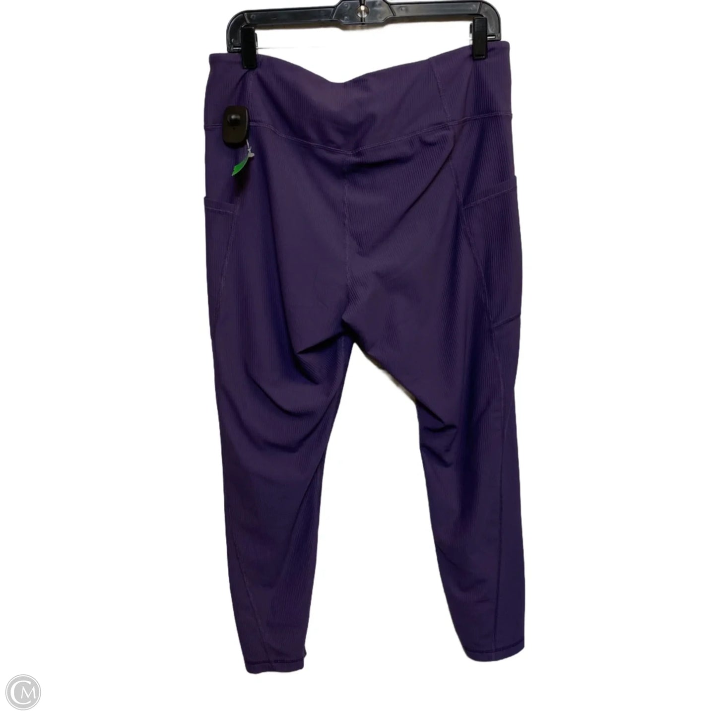 Athletic Leggings By Old Navy In Purple, Size: Xl