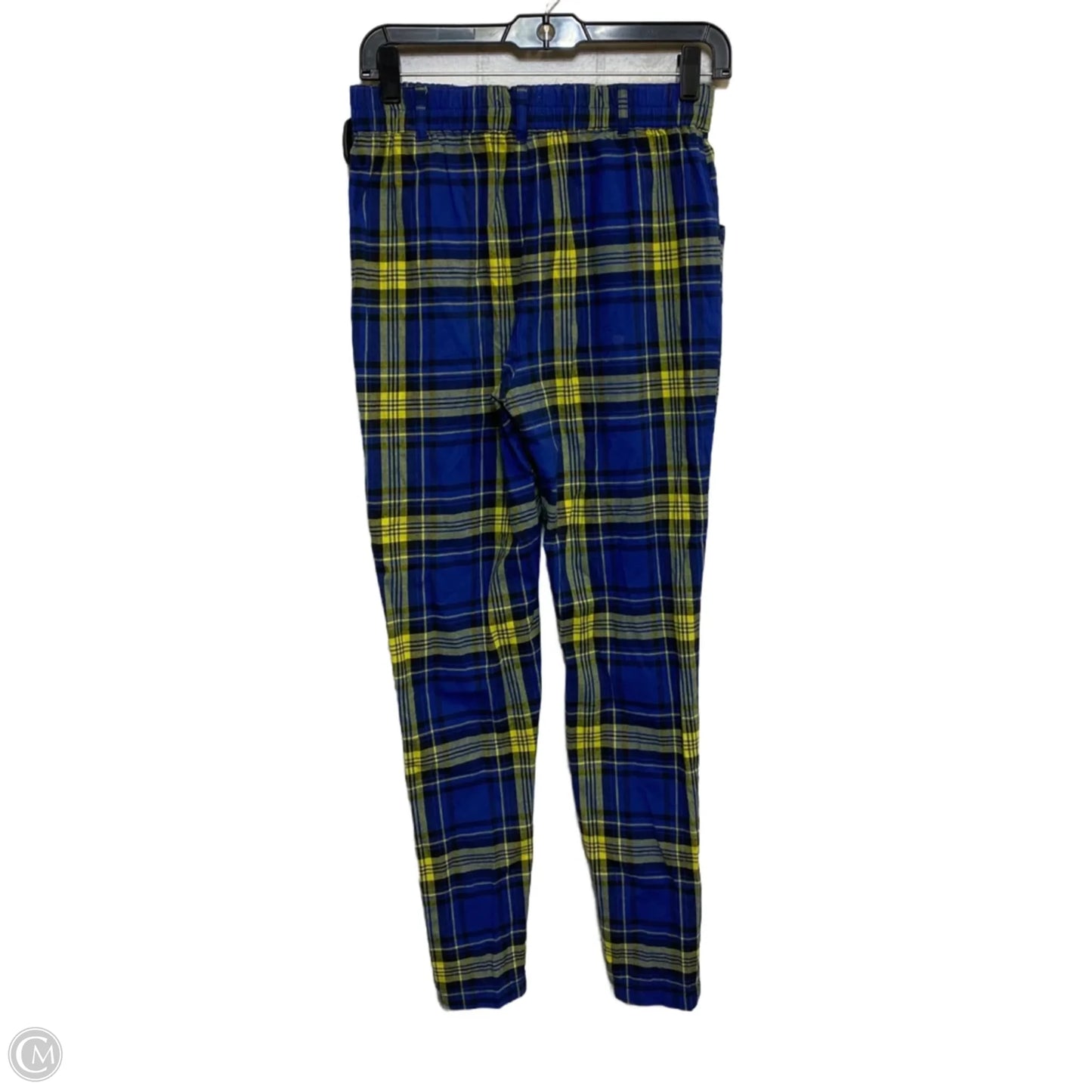 Pants Cropped By Urban Outfitters In Plaid Pattern, Size: Xs