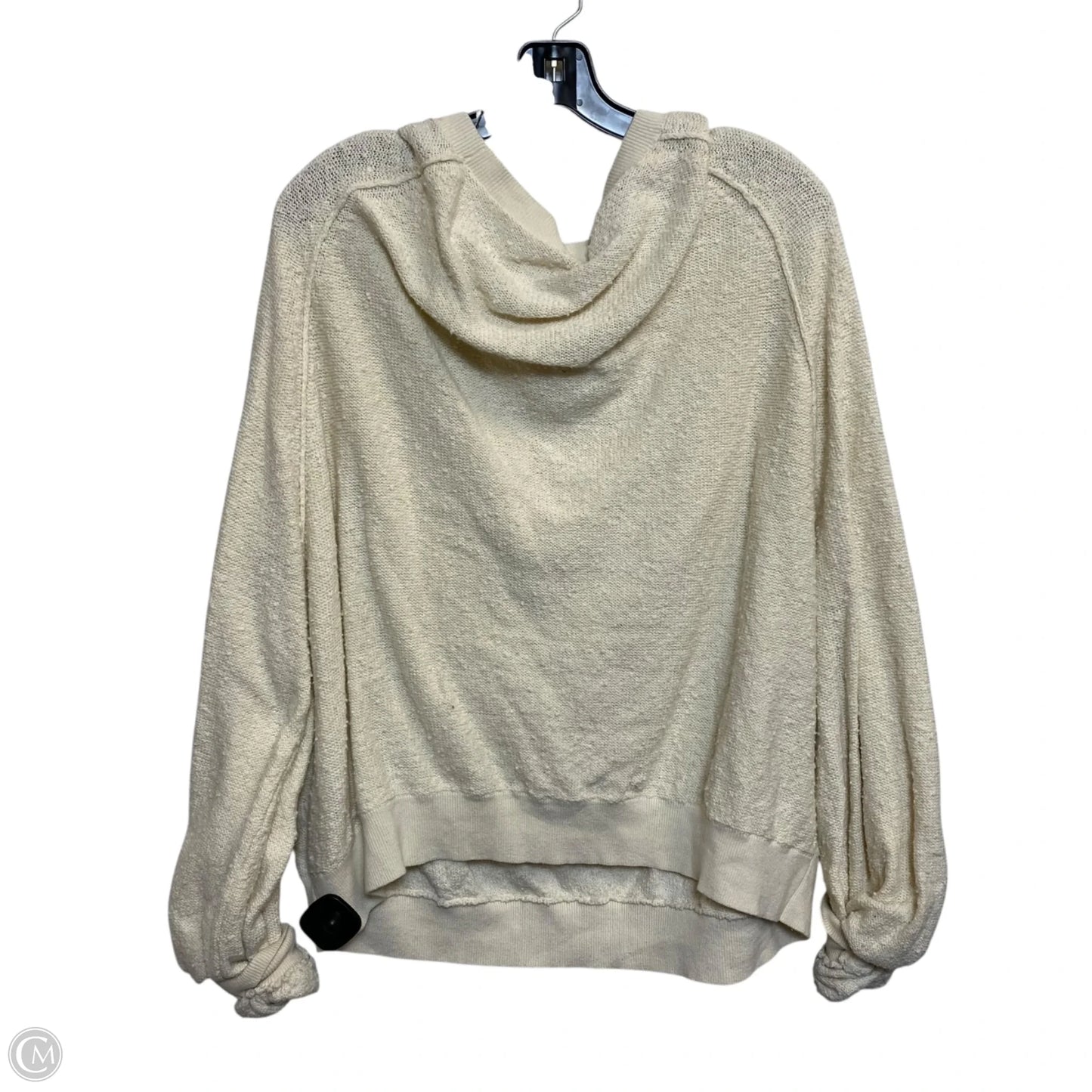 Sweatshirt Crewneck By Free People In Cream, Size: S
