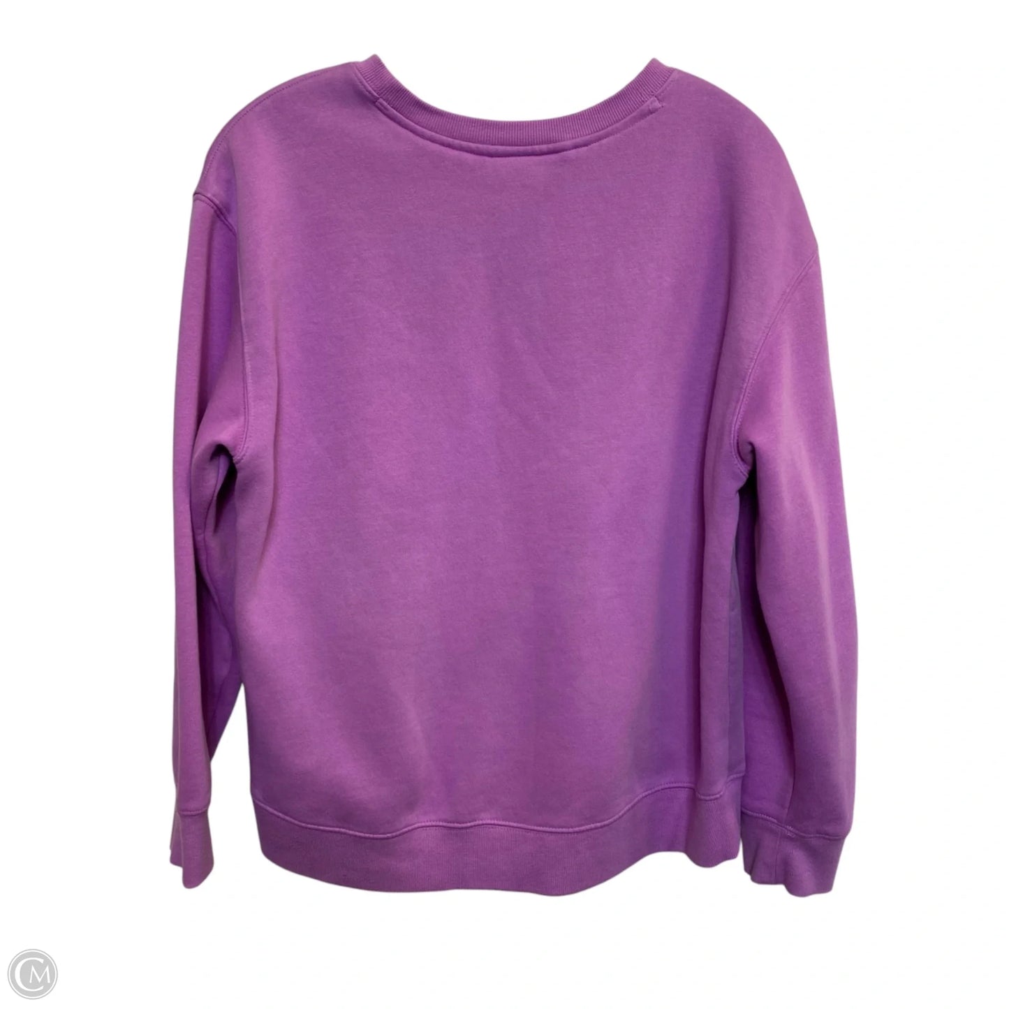 Athletic Sweatshirt Crewneck By Athletic Works In Purple, Size: M