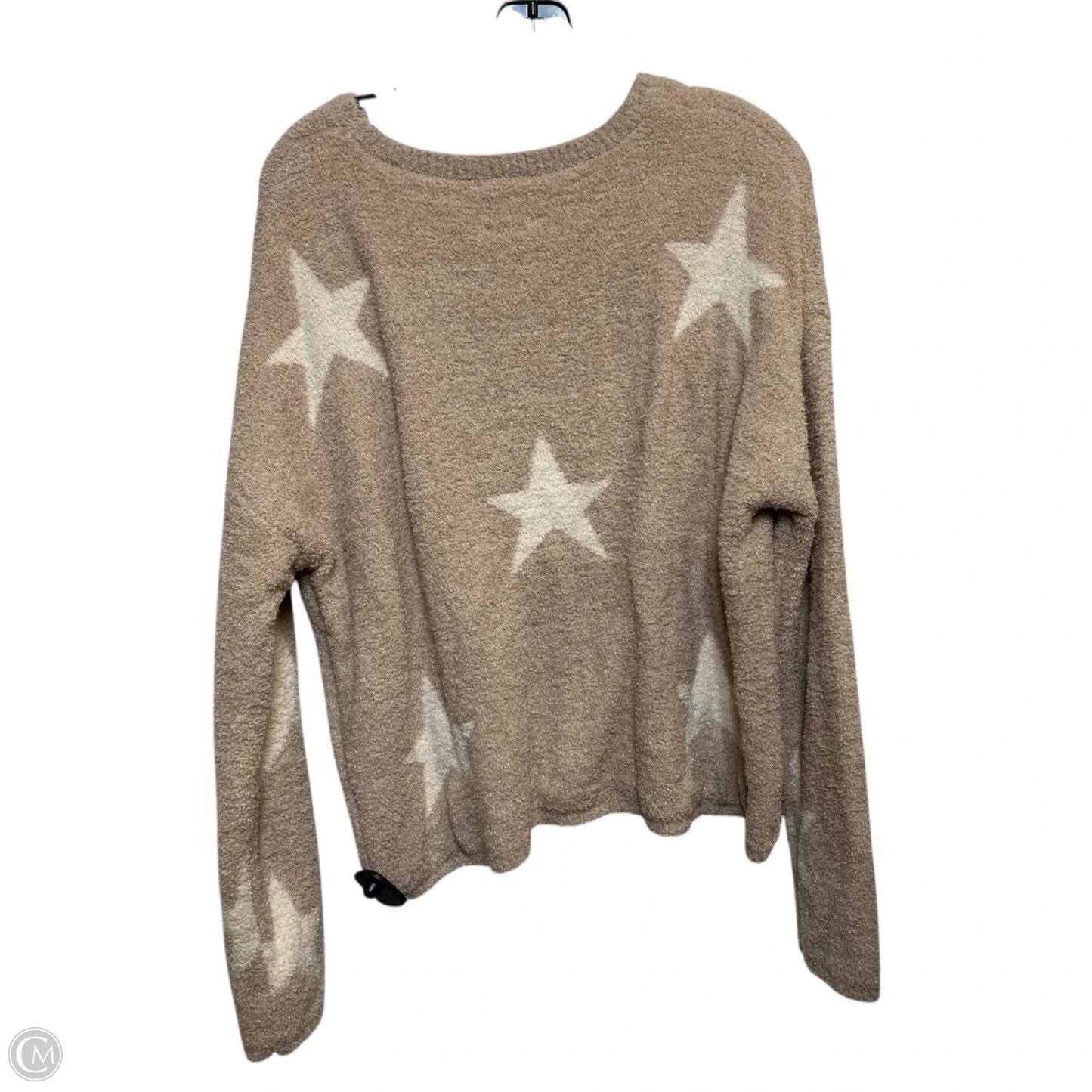 Sweater By Harper In Tan, Size: L