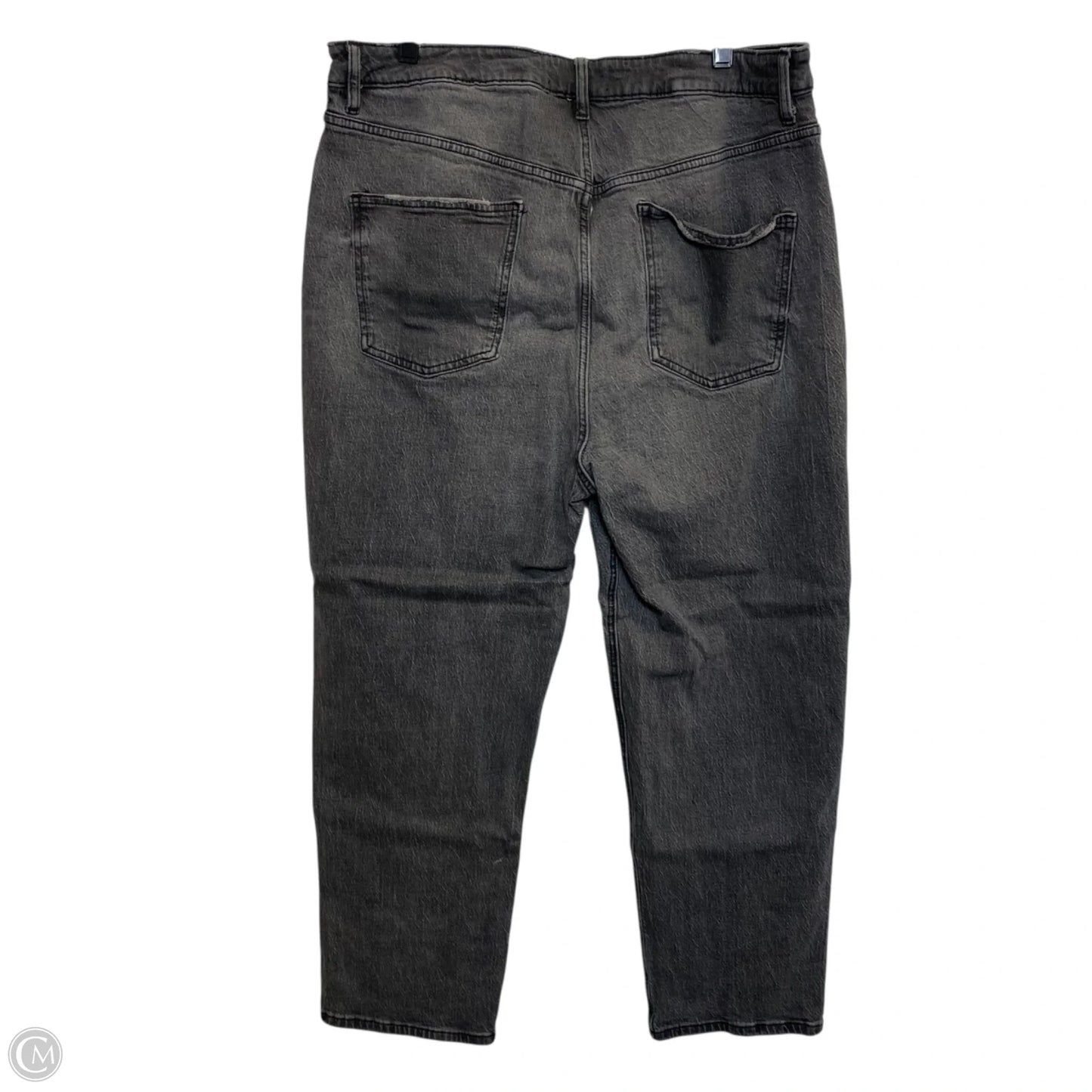 Jeans Boyfriend By Primark In Black Denim, Size: 18