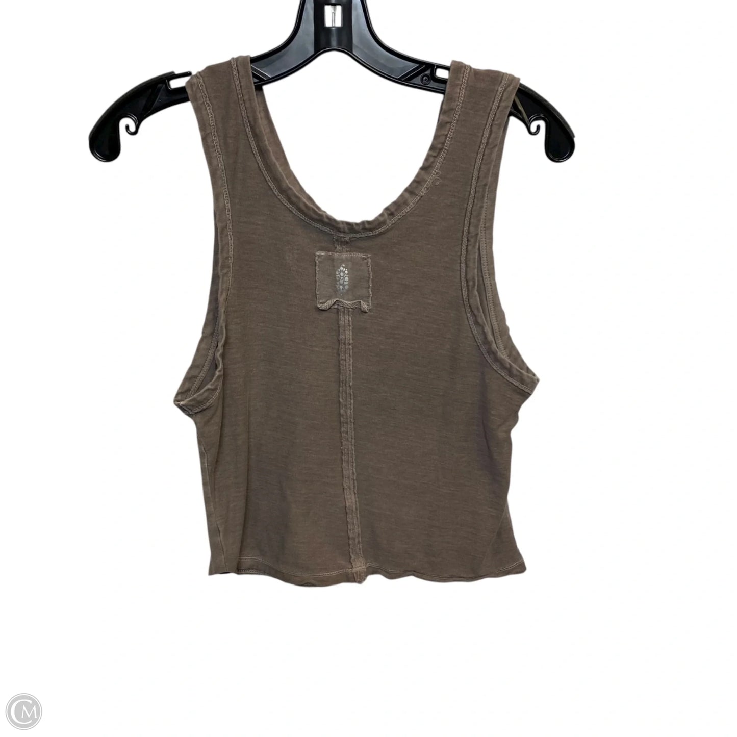 Top Sleeveless By Free People In Brown, Size: M