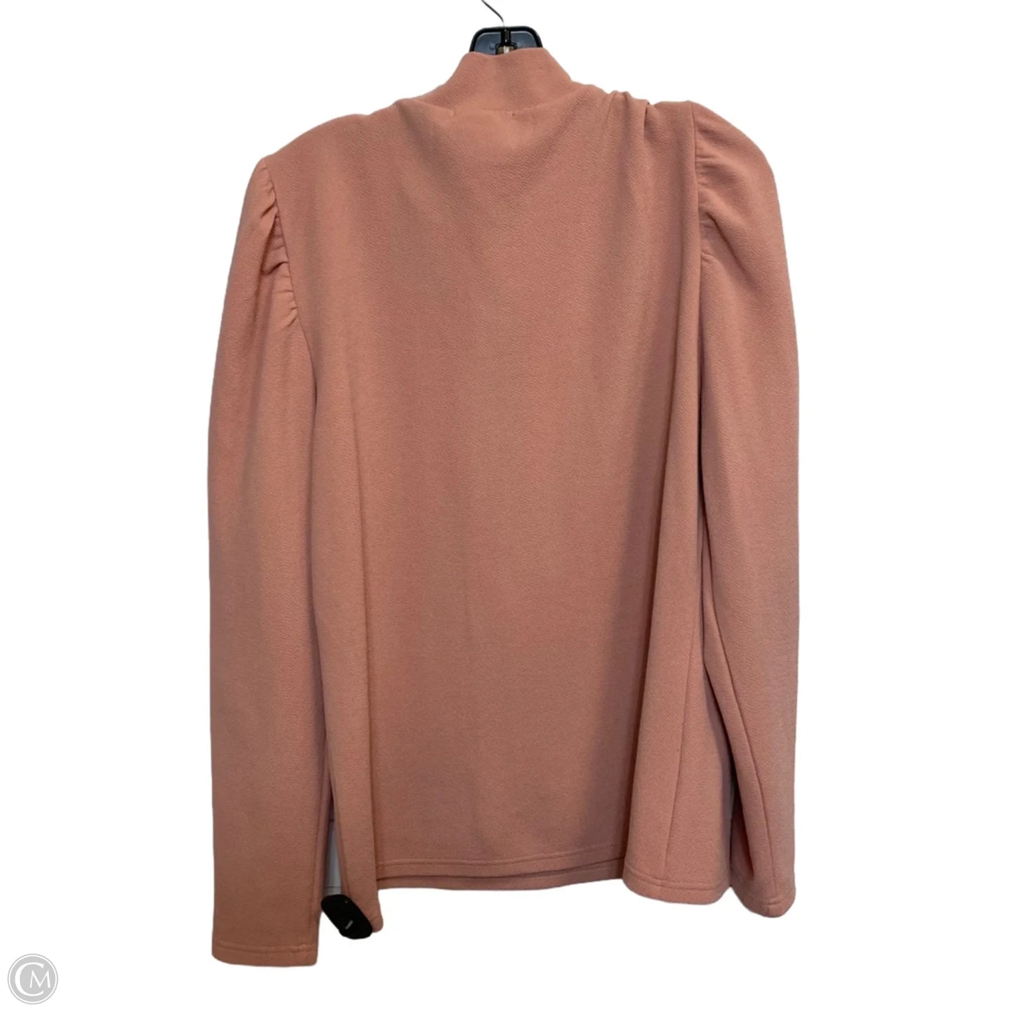 Top Long Sleeve By Shein In Pink, Size: 2x