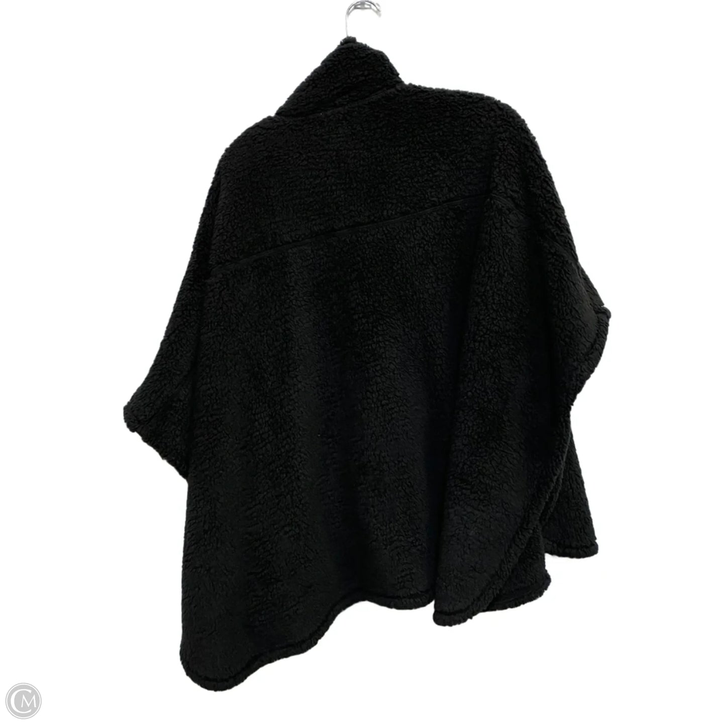 Poncho By Calvin Klein In Black, Size: Osfm