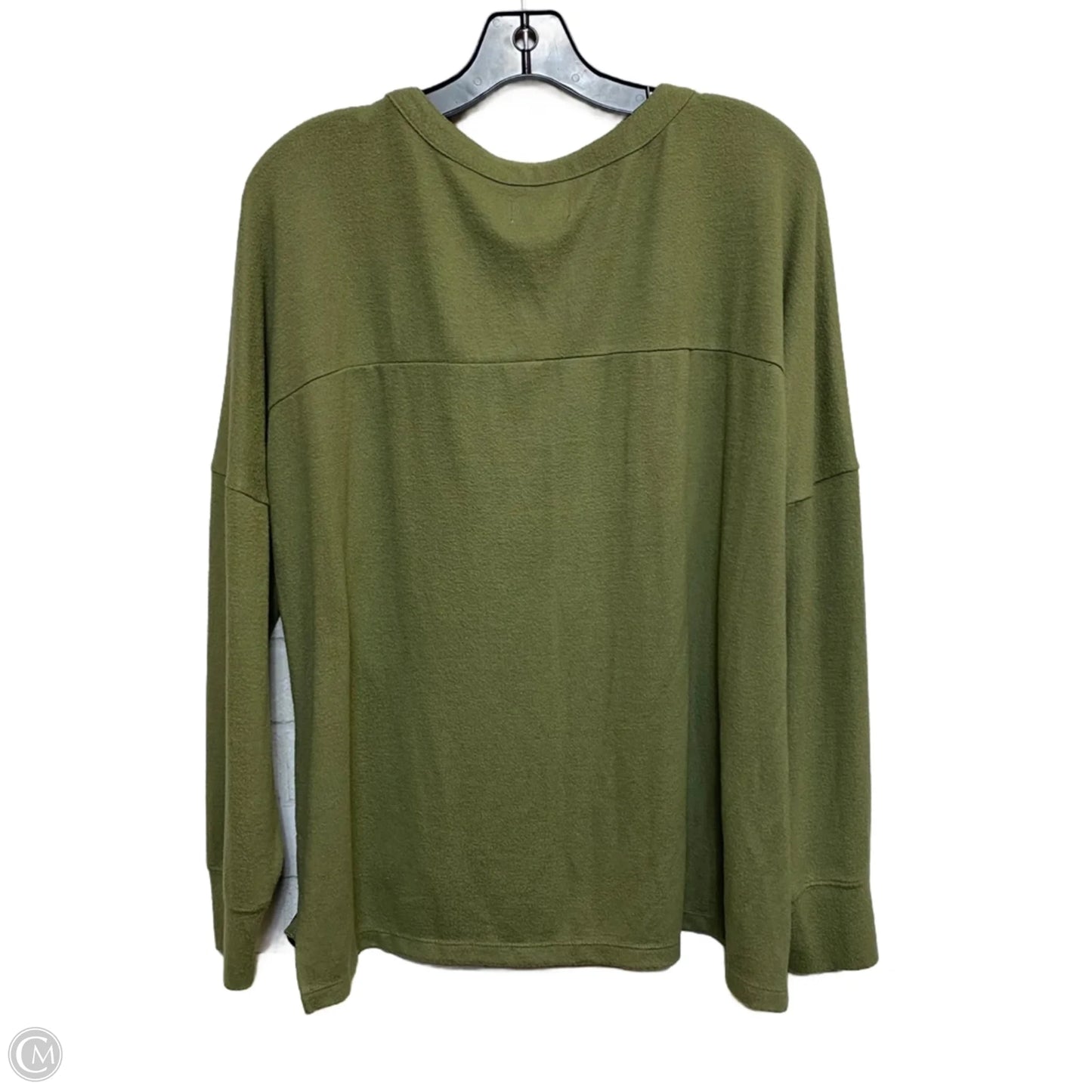 Top Long Sleeve By Lucky Brand In Green, Size: L