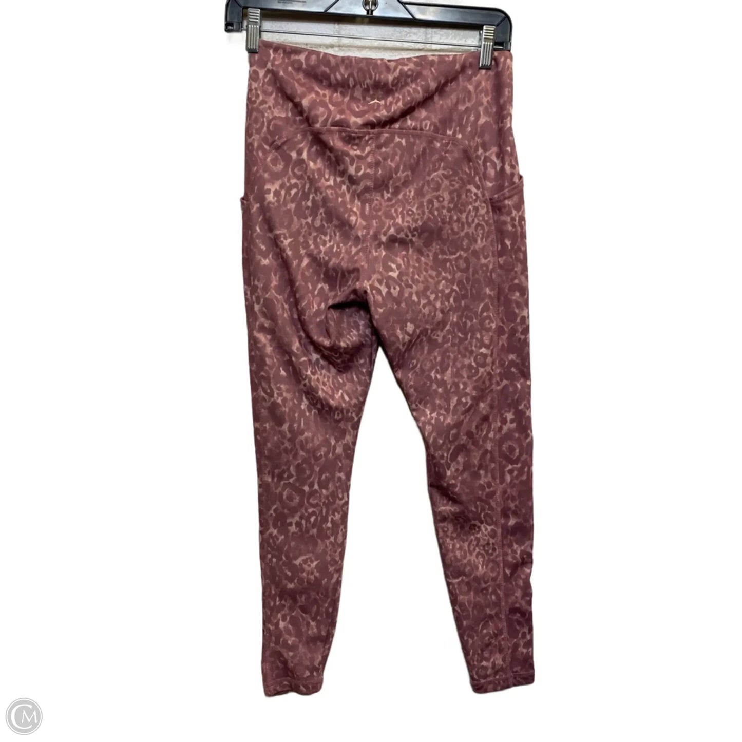 Athletic Leggings By Danskin In Pink, Size: M