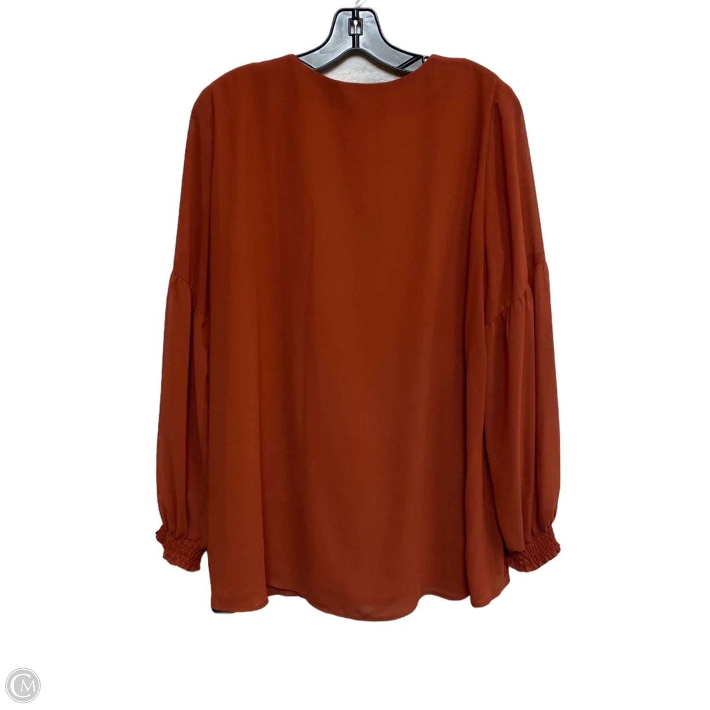 Blouse Designer By Show Me Your Mumu In Orange, Size: M