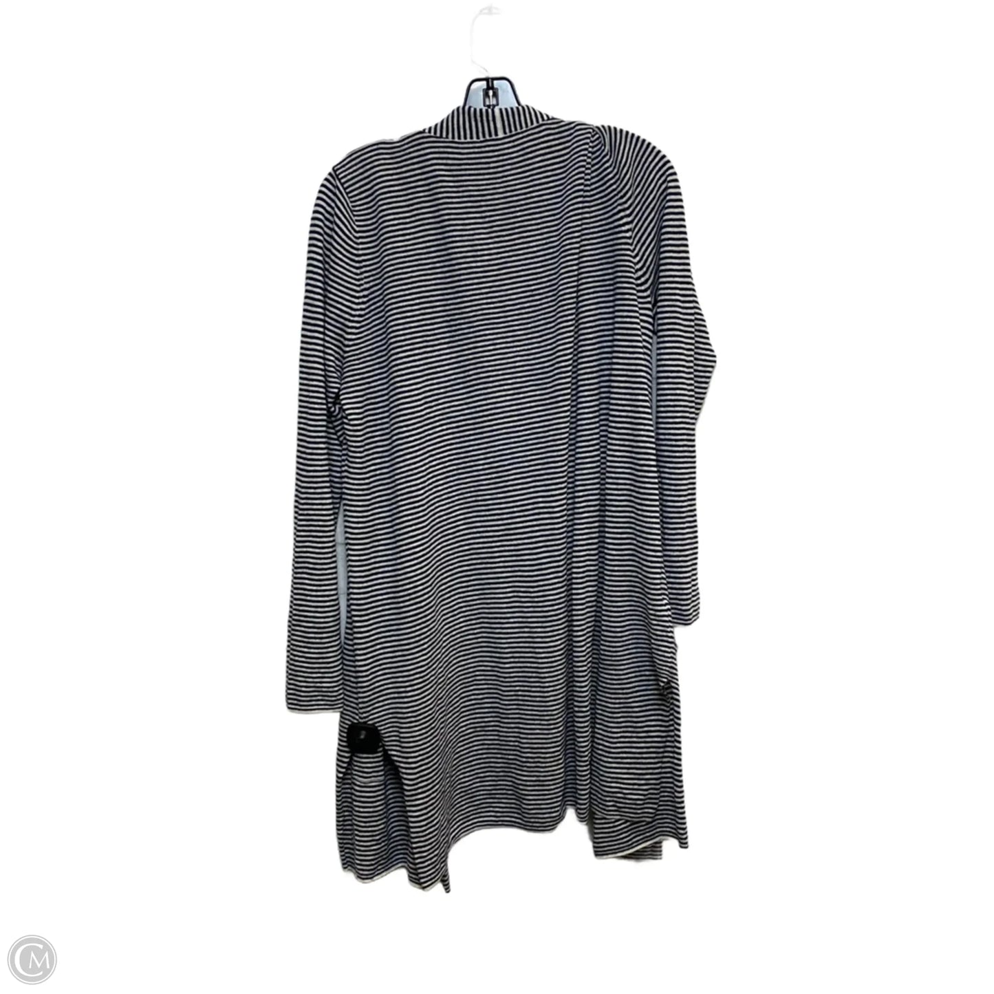 Cardigan By Loft In Blue & White, Size: Xl