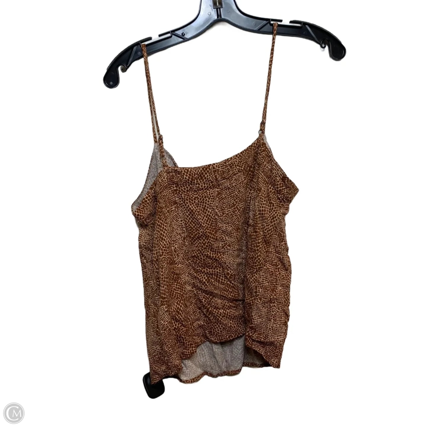 Top Sleeveless By A New Day In Brown, Size: S