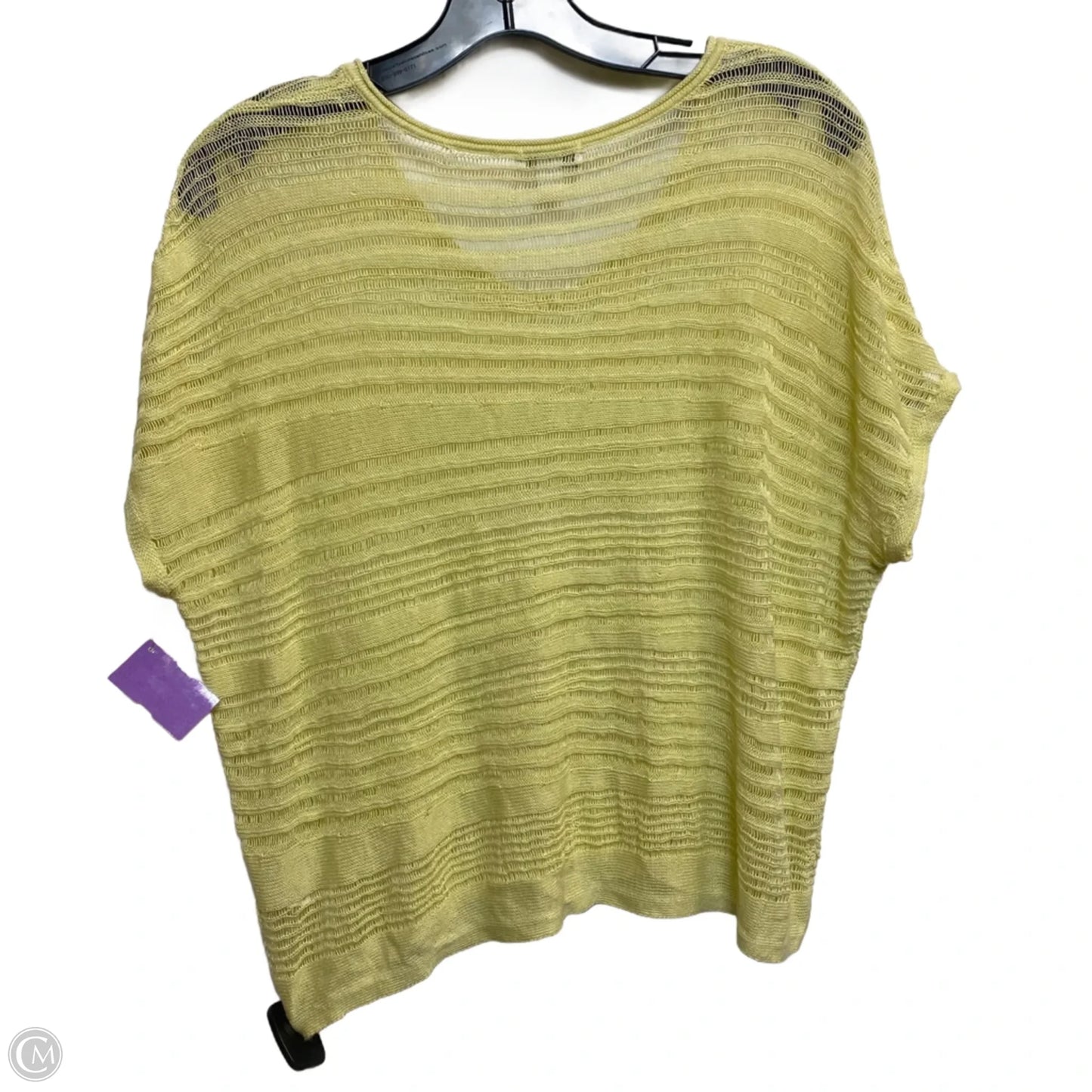 Top Short Sleeve By Pure Jill In Yellow, Size: S
