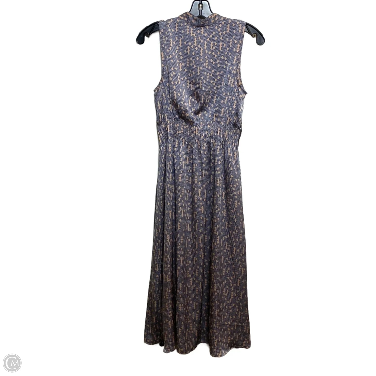 Dress Casual Midi By Equipment In Blue & Pink, Size: Xs