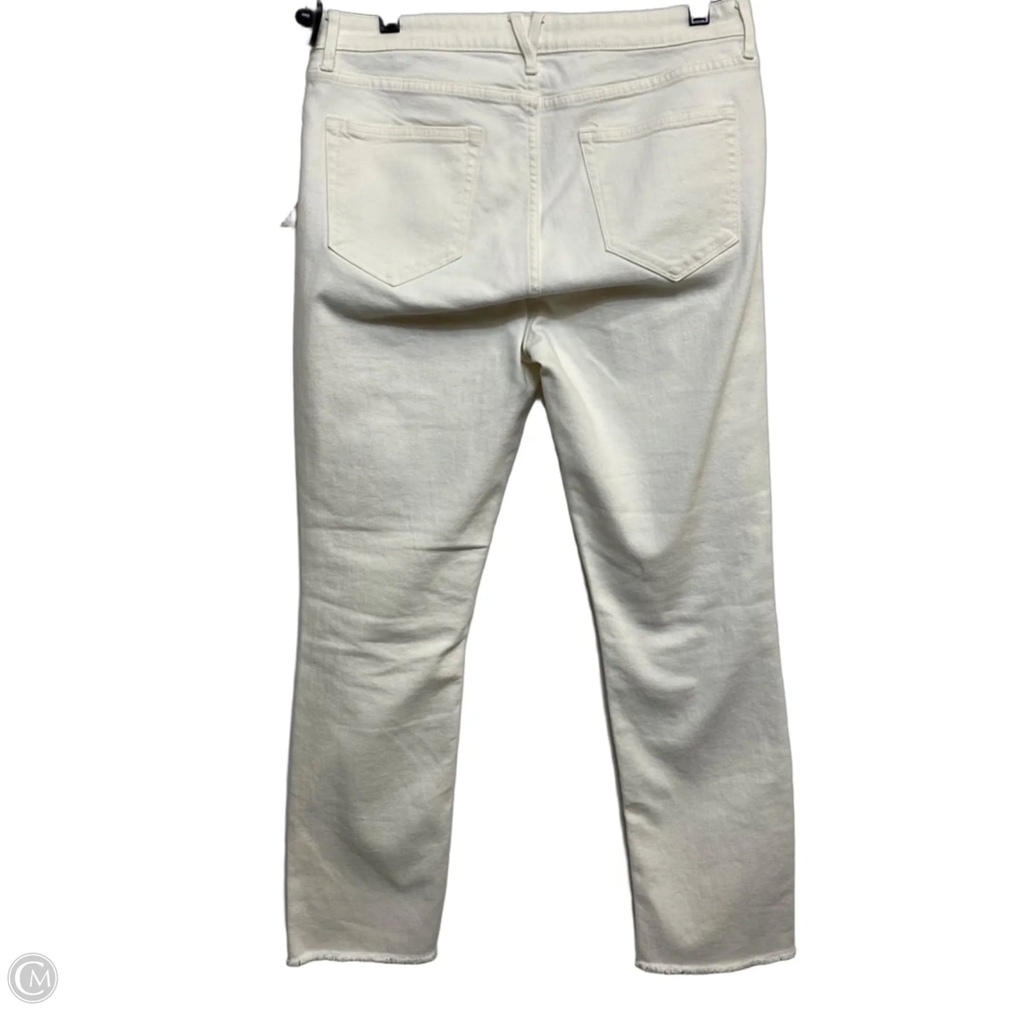 Jeans Designer By Vineyard Vines In White Denim, Size: 8