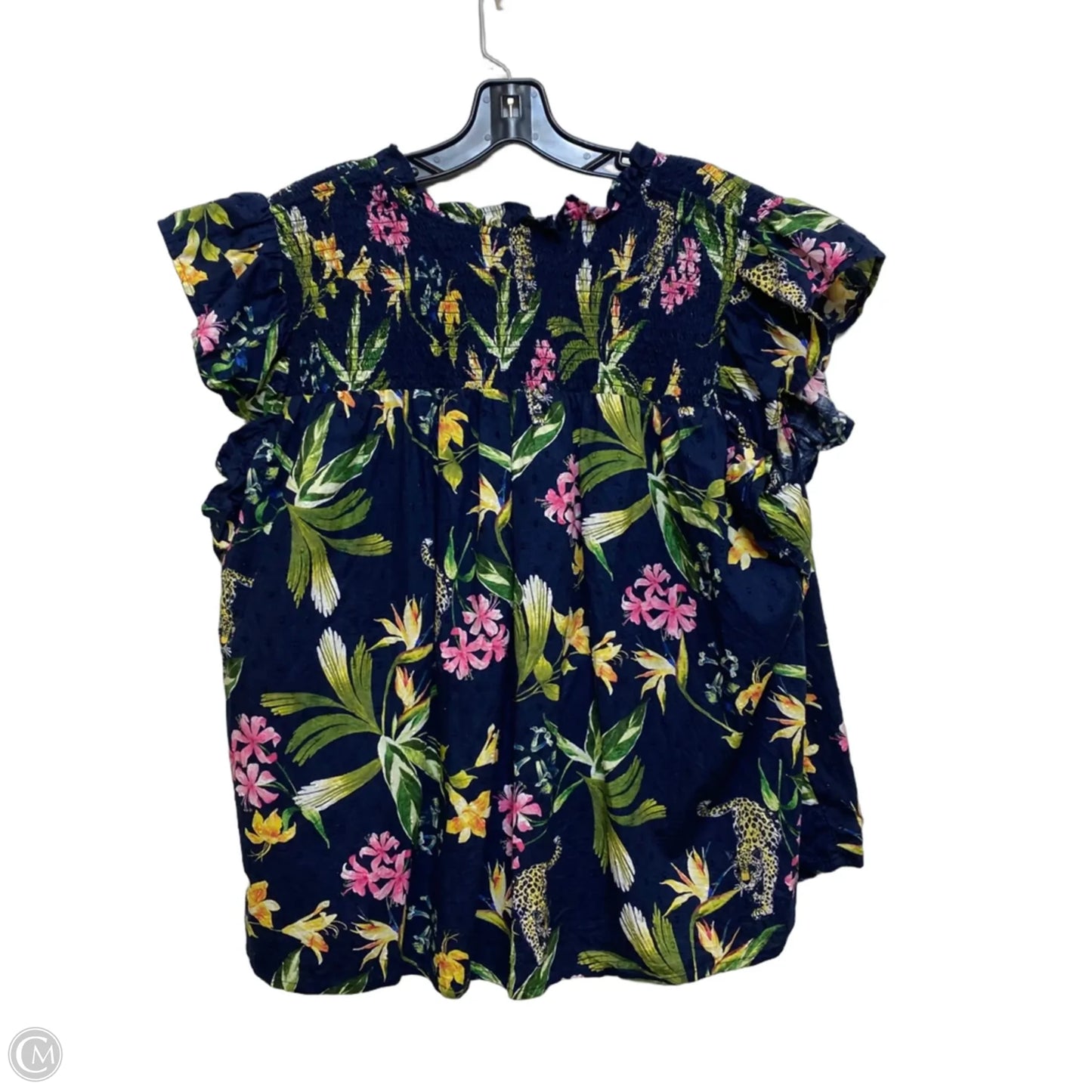 Top Sleeveless By Crown And Ivy In Blue, Size: Xxl