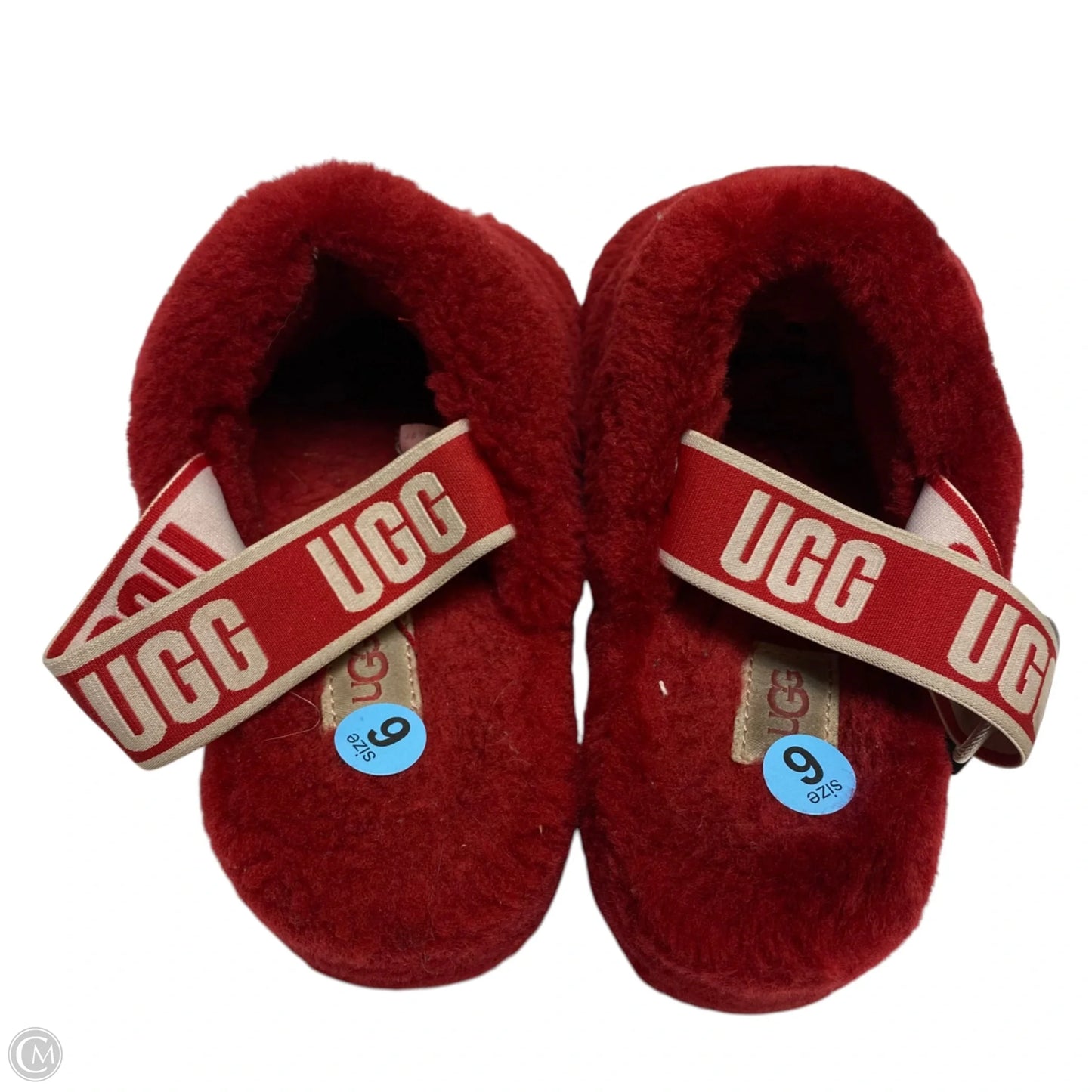Sandals Designer By Ugg In Red, Size: 6