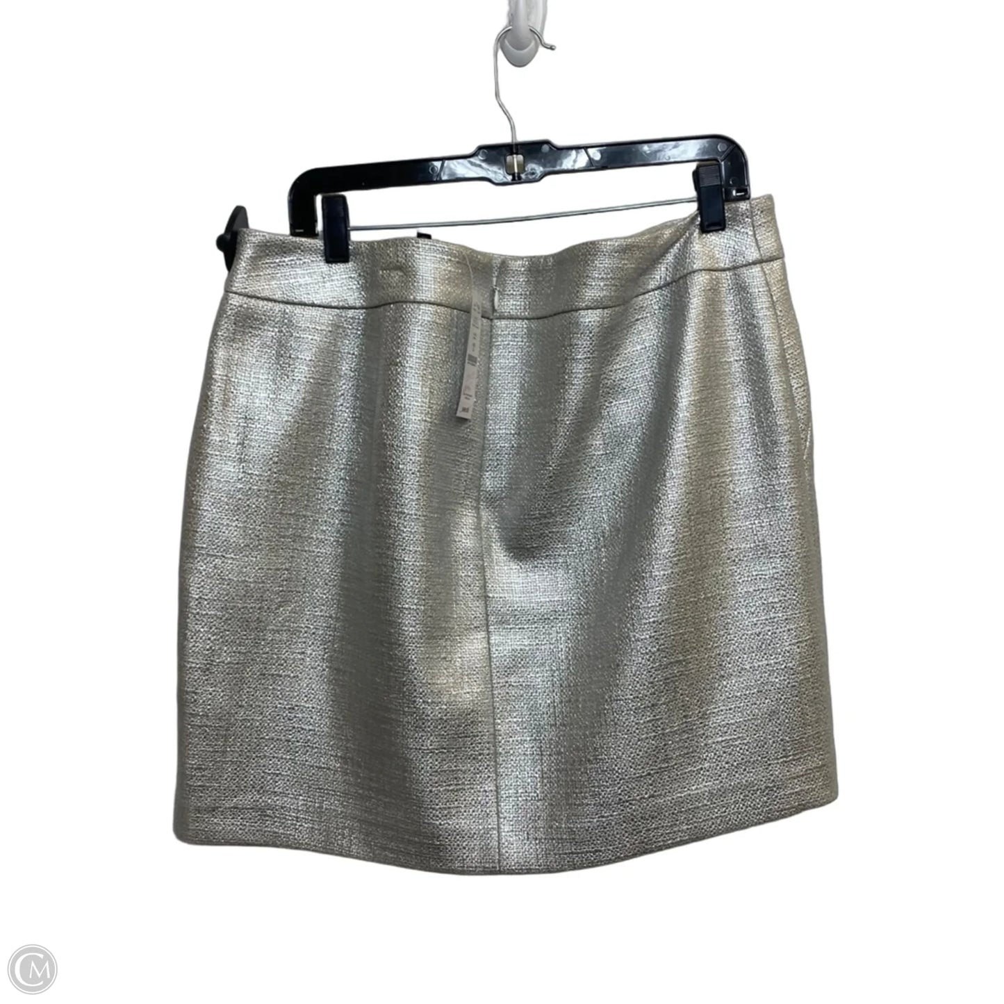 Skirt Mini & Short By White House Black Market In Silver, Size: L