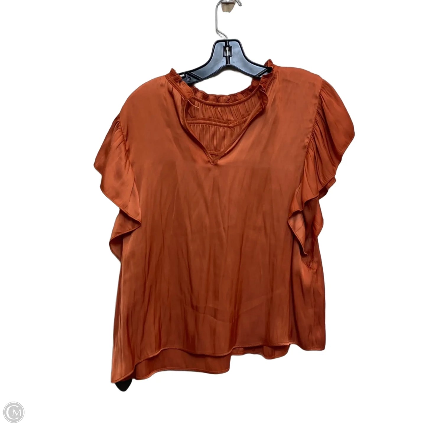 Top Sleeveless By Joie In Orange, Size: M