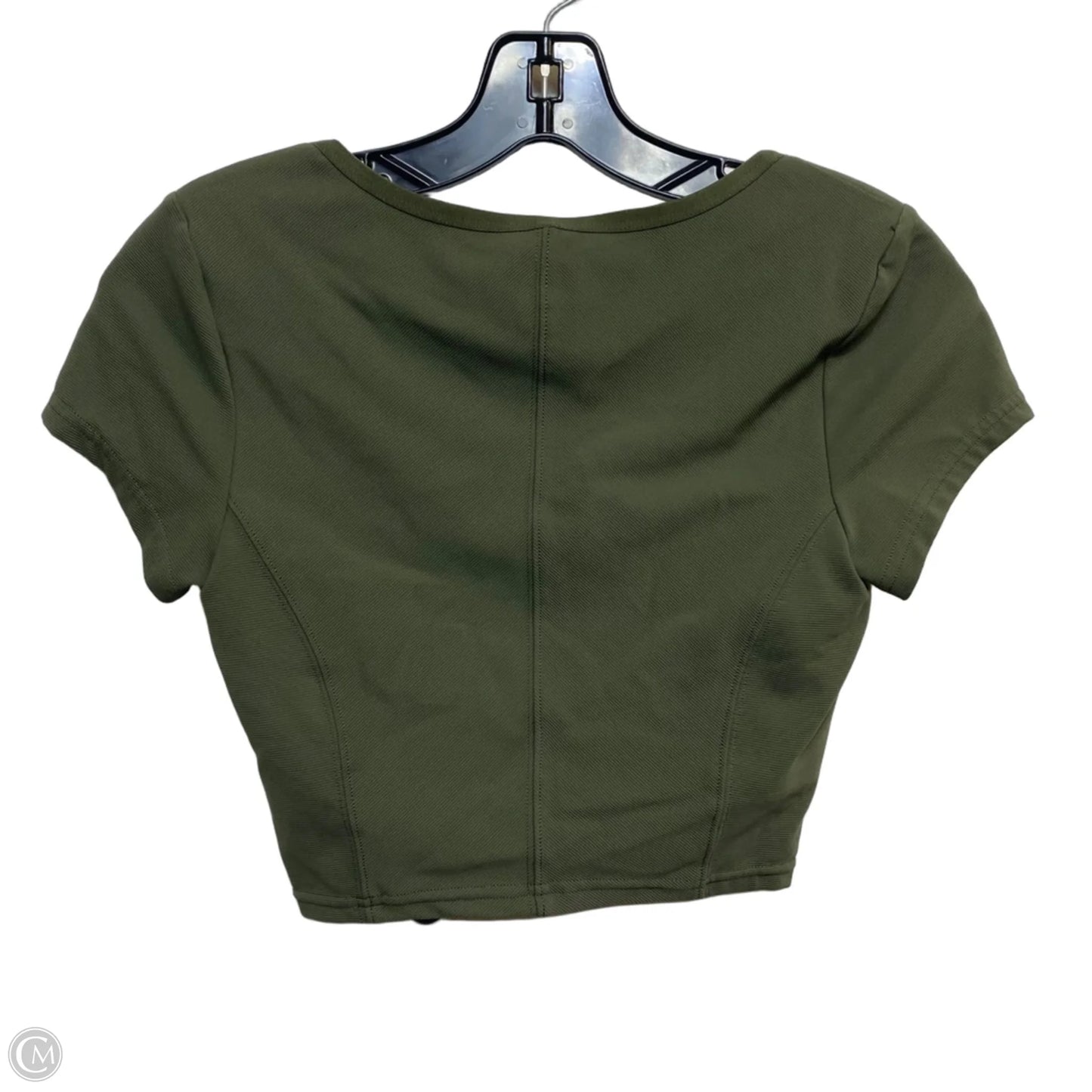 Top Short Sleeve By Aerie In Green, Size: S