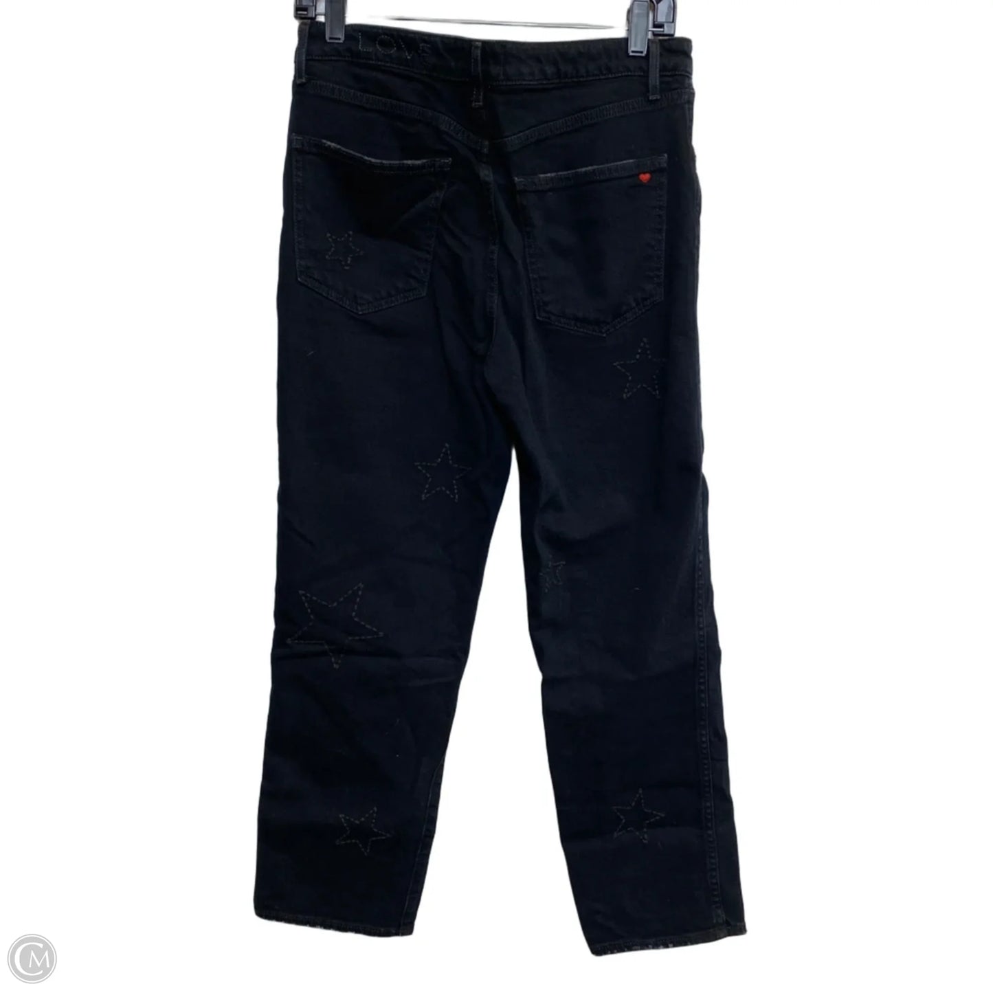 Jeans Straight By Sundry In Black Denim, Size: 8