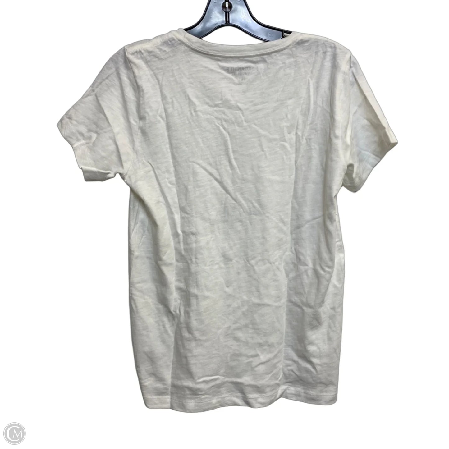 Top Short Sleeve By J. Crew In White, Size: S
