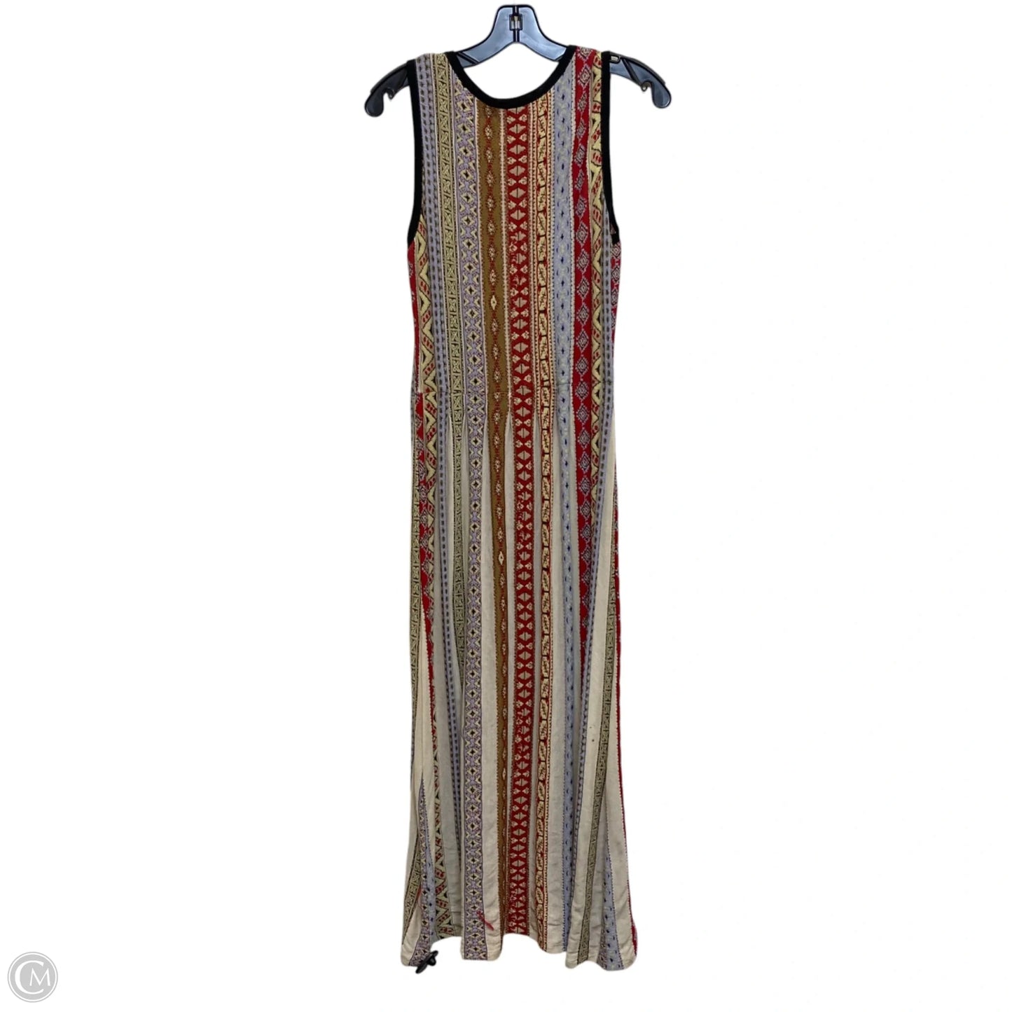 Dress Casual Maxi By Aldomartins In Cream & Red, Size: S