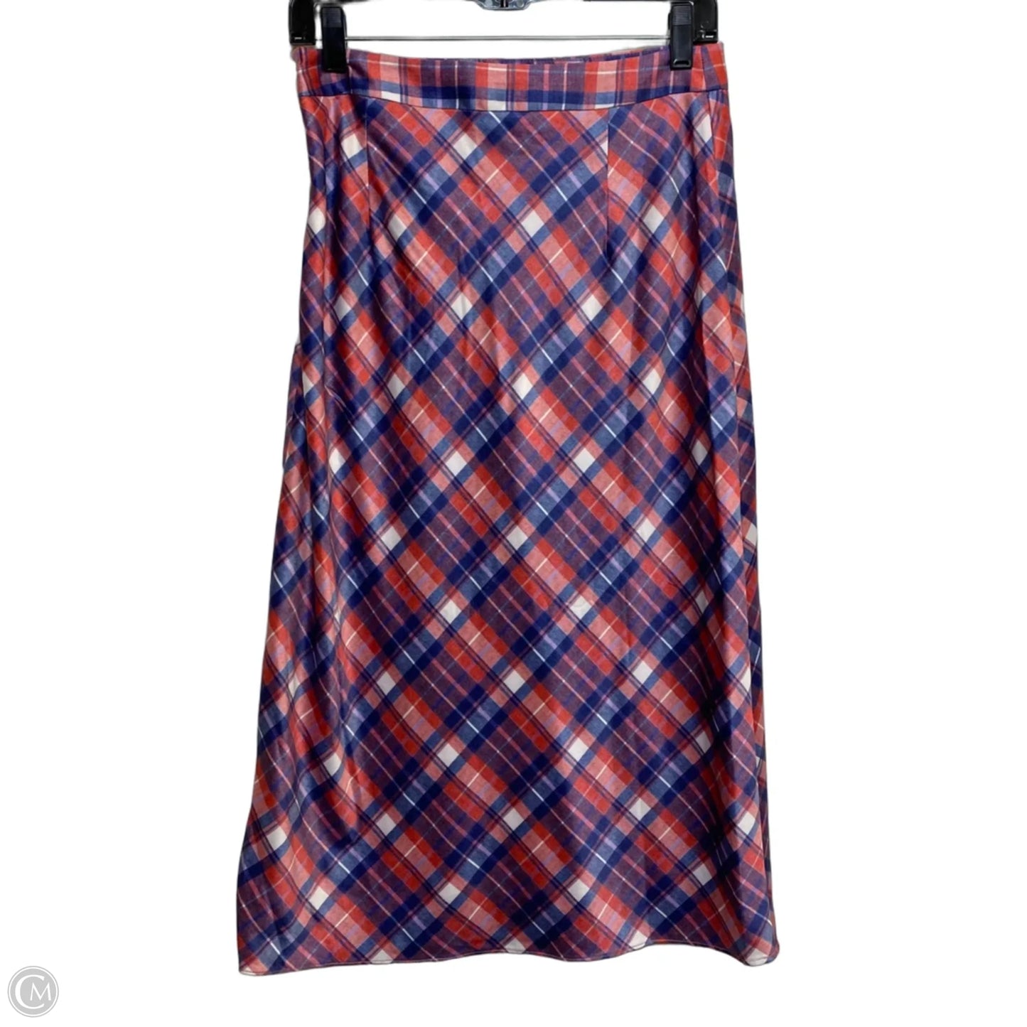 Skirt Midi By Hutch In Blue & Red, Size: S