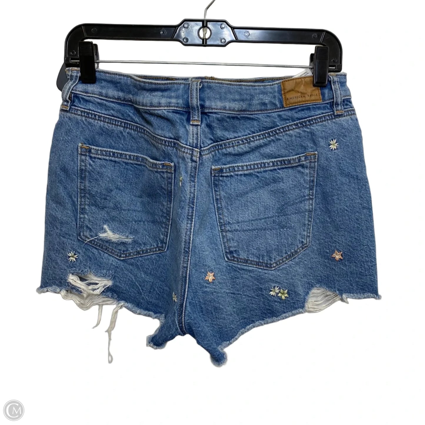 Shorts By American Eagle In Blue Denim, Size: 6