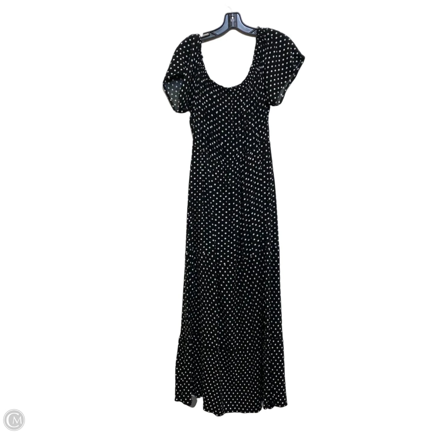 Dress Casual Maxi By Cme In Polkadot Pattern, Size: Xl