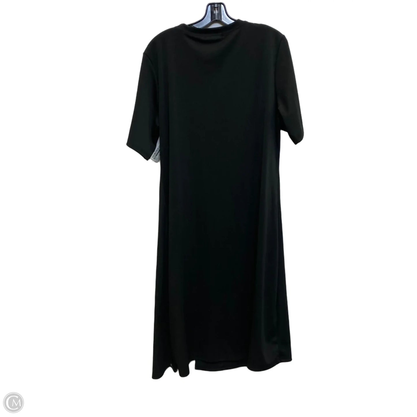 Dress Casual Midi By Shein In Black, Size: 1x