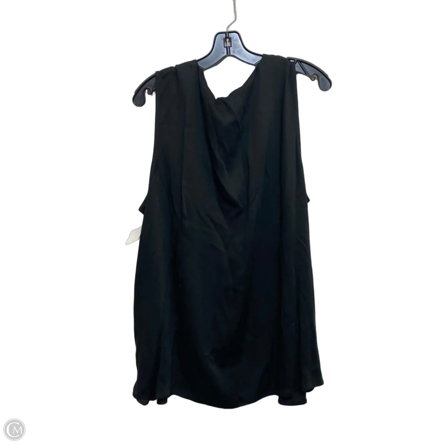 Top Sleeveless By Soft Surroundings In Black, Size: 2x