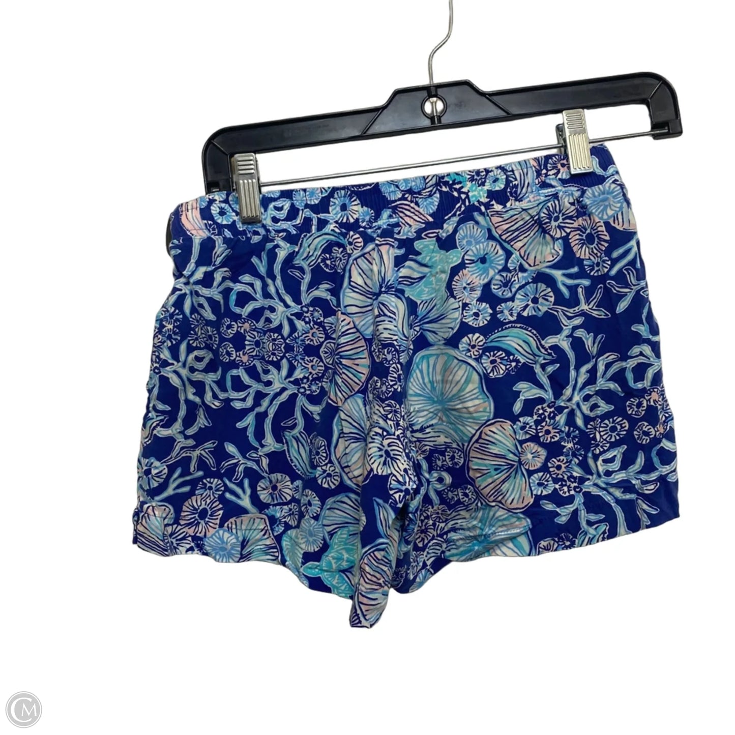 Shorts Designer By Lilly Pulitzer In Blue, Size: Xxs