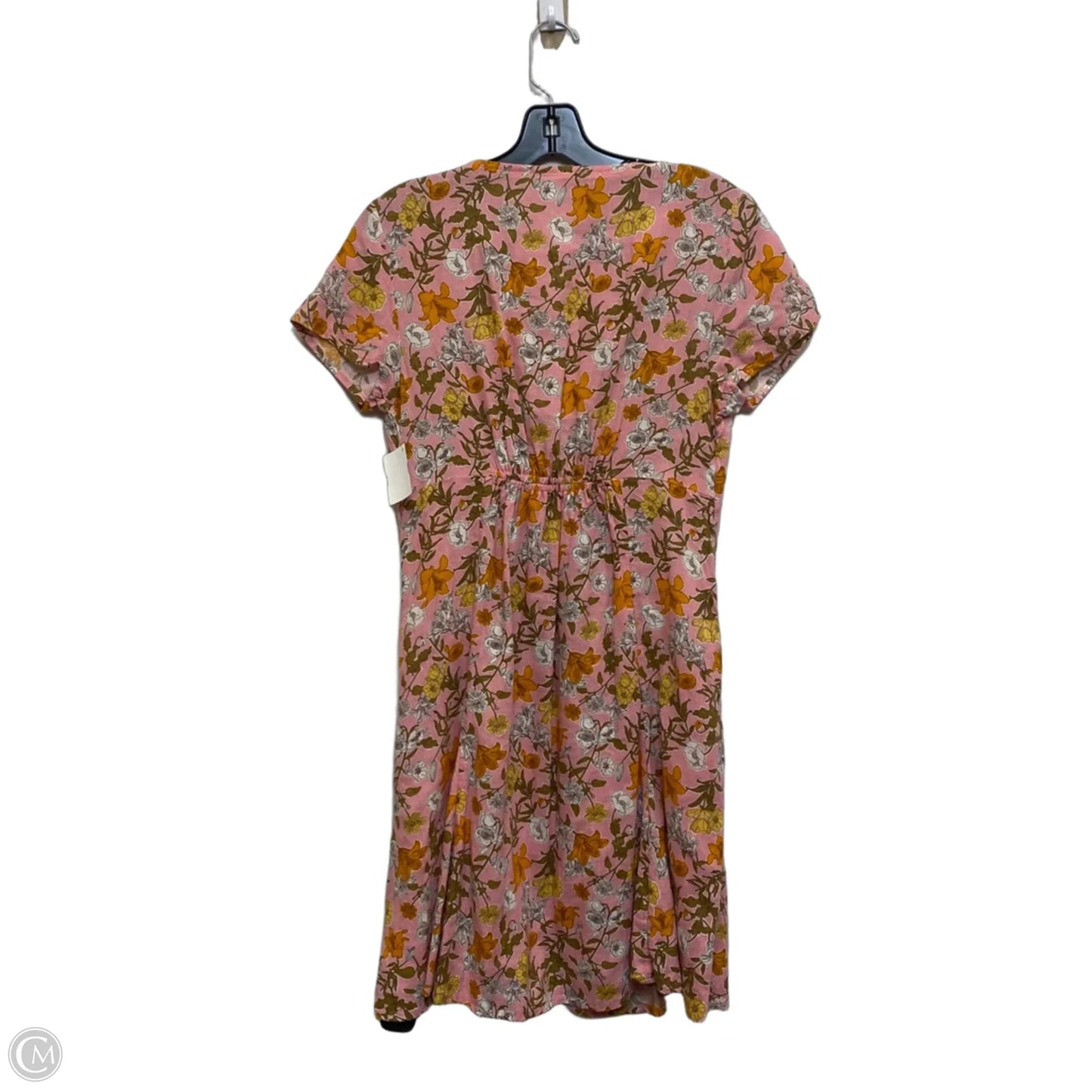 Dress Casual Short By Cynthia Rowley In Green & Pink, Size: S