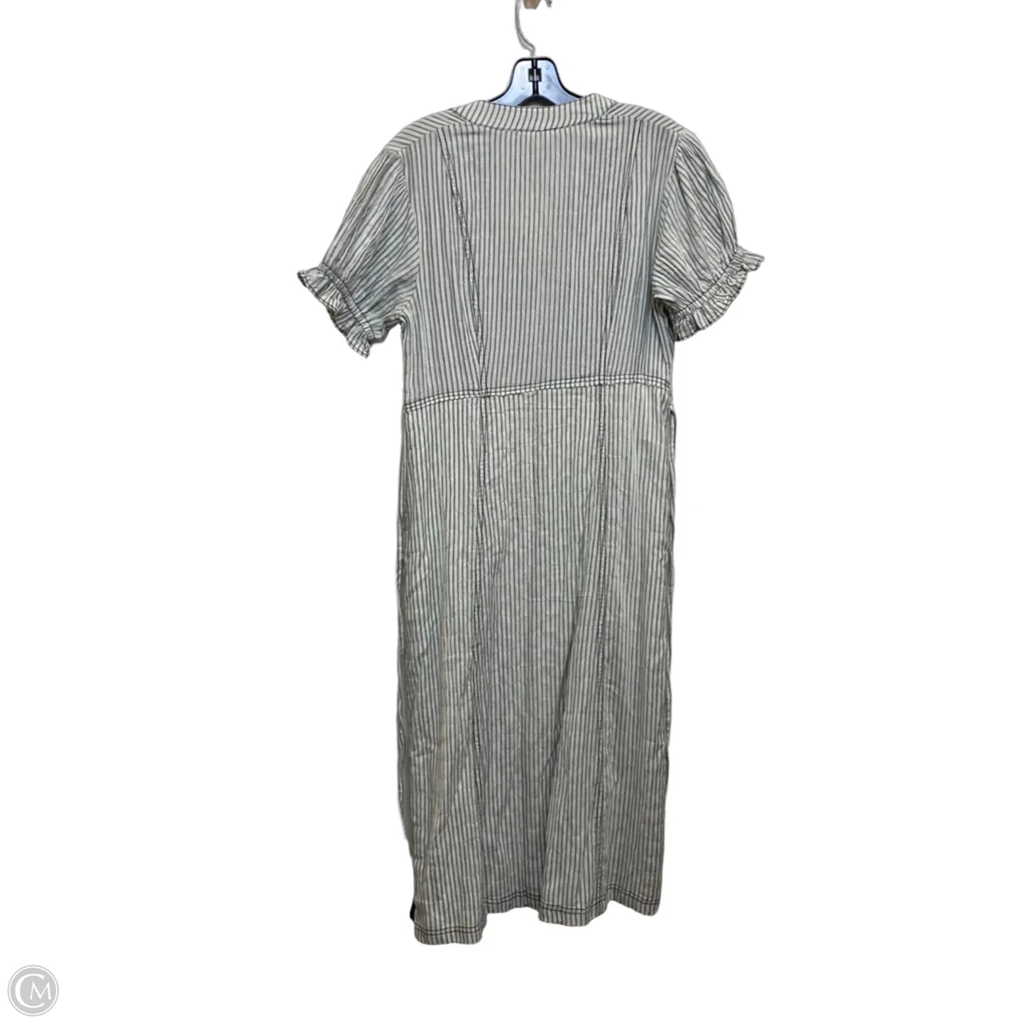 Dress Casual Midi By Pilcro In Black & White, Size: M