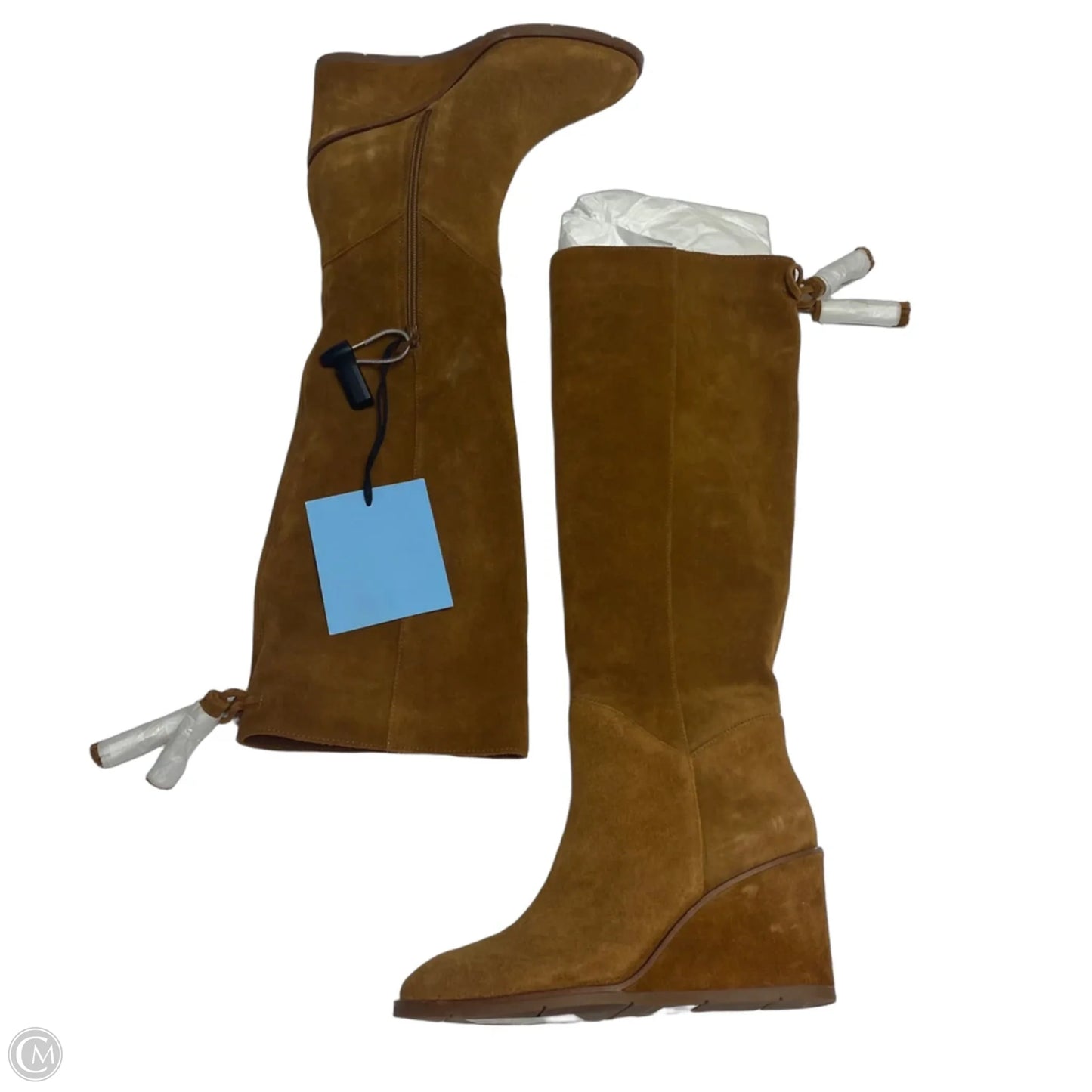 Boots Knee Heels By Antonio Melani In Brown, Size: 7
