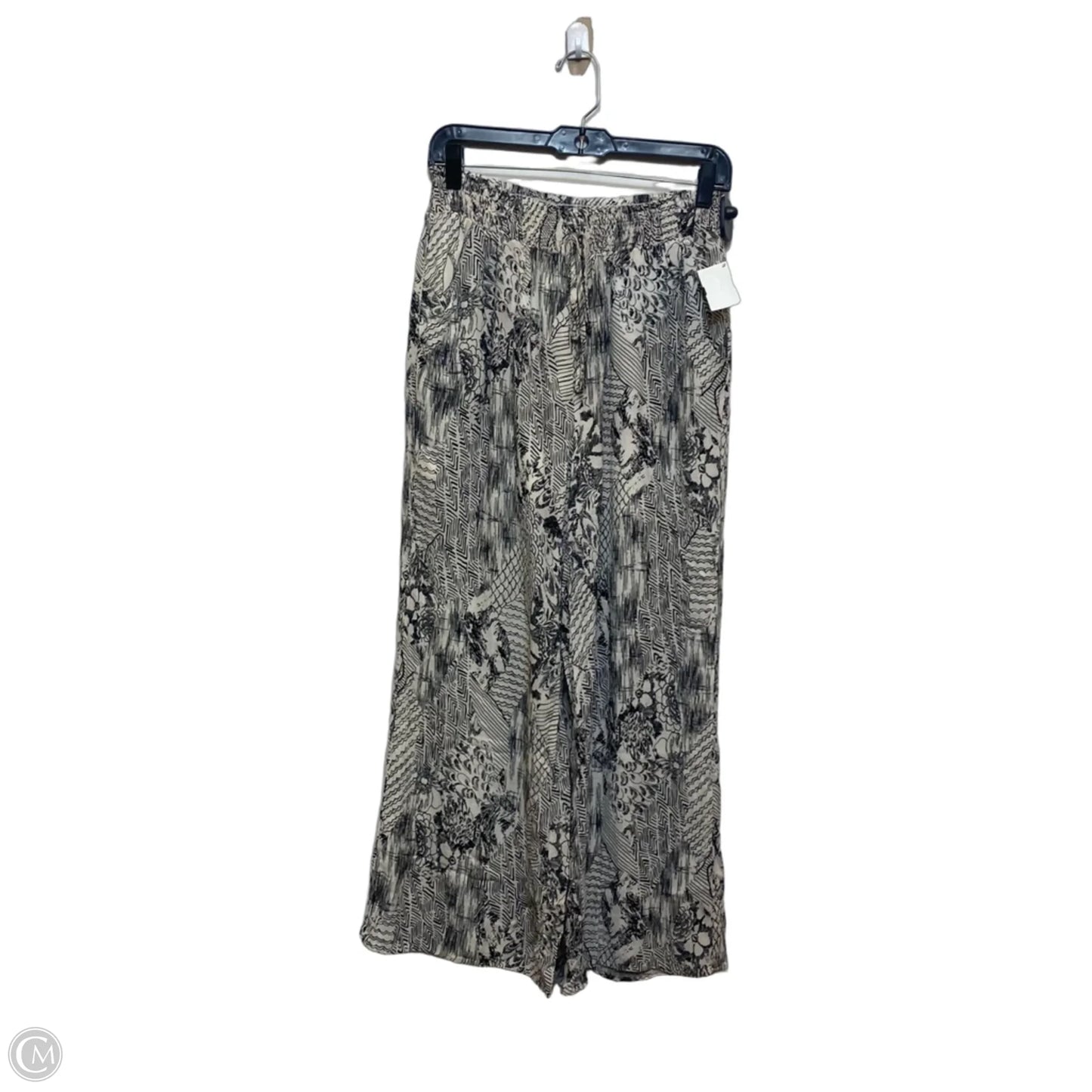 Pants Set 2pc By Paper Crane In Black & Cream, Size: M
