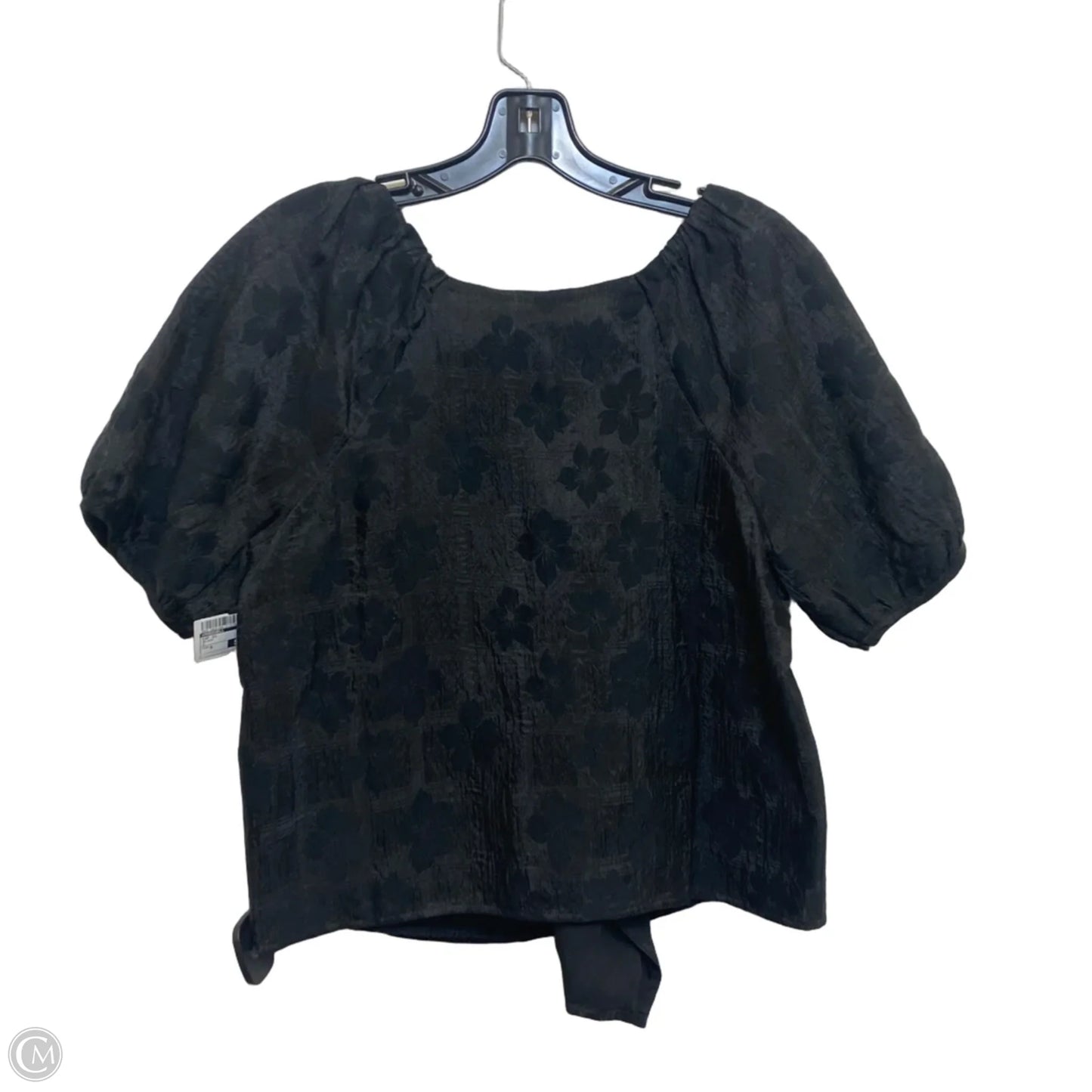 Top Short Sleeve By Madewell In Black, Size: S