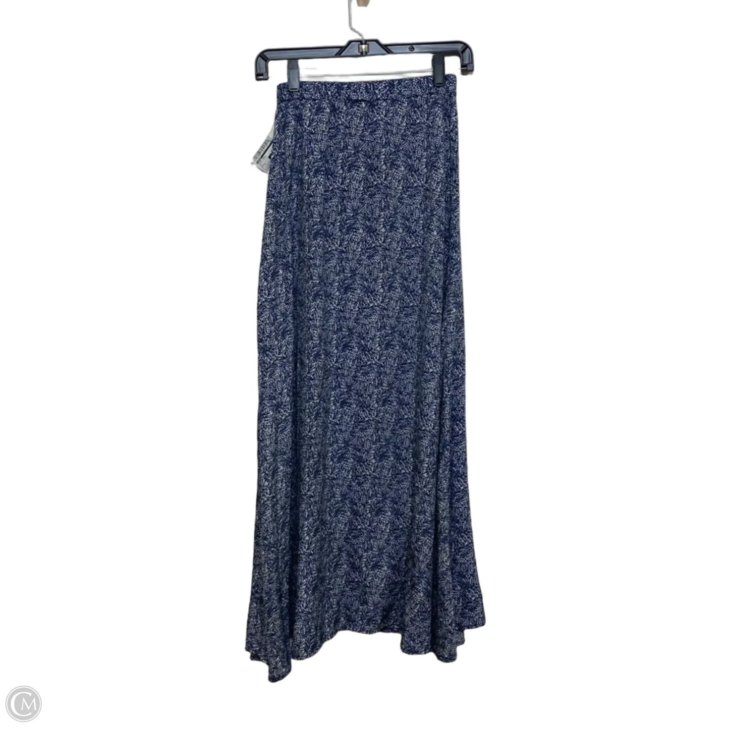 Skirt Maxi By Lulus In Blue & White, Size: S