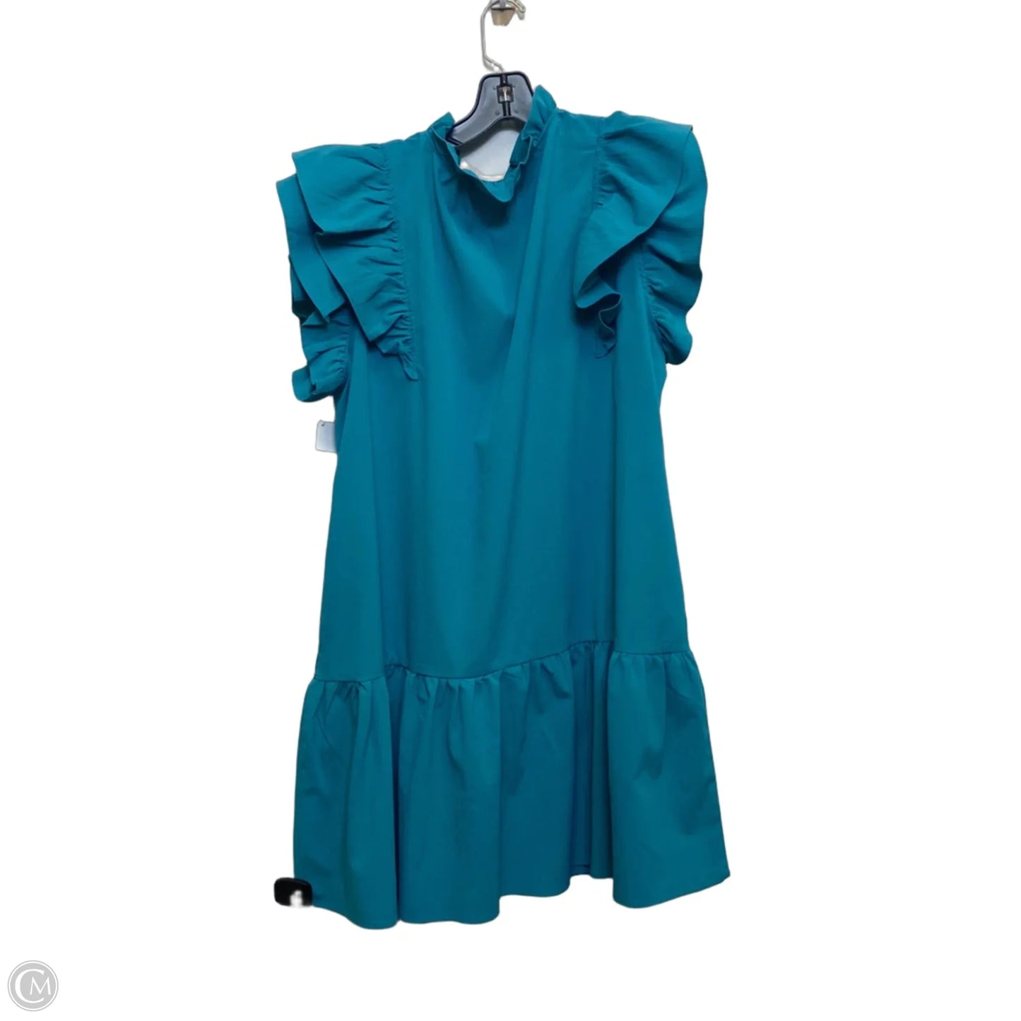Dress Casual Short By Cmf In Blue, Size: Xl