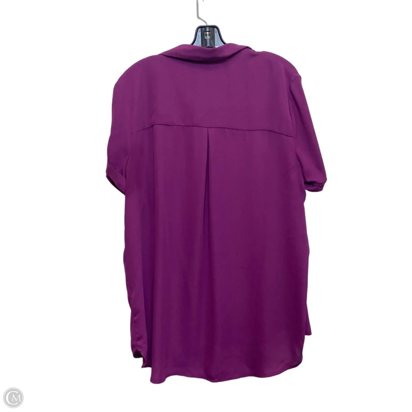 Top Short Sleeve By Covington In Purple, Size: Xl