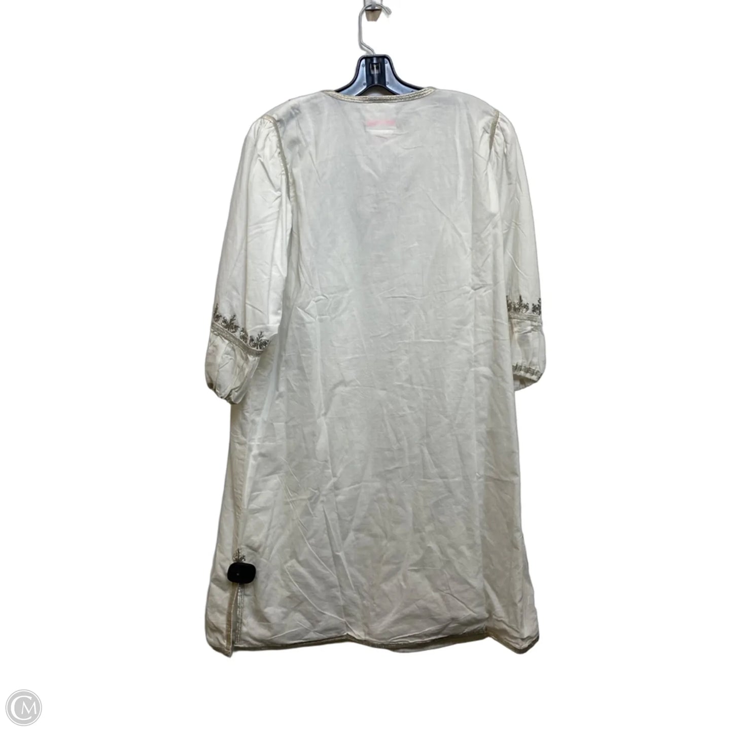 Dress Casual Short By Gretchen Scott In White, Size: 2x