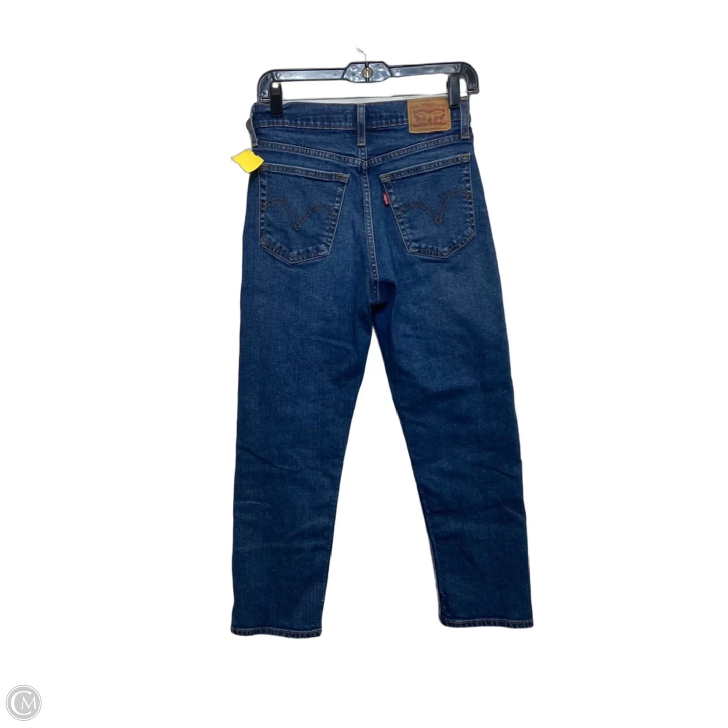 Jeans Straight By Levis In Blue Denim, Size: 6