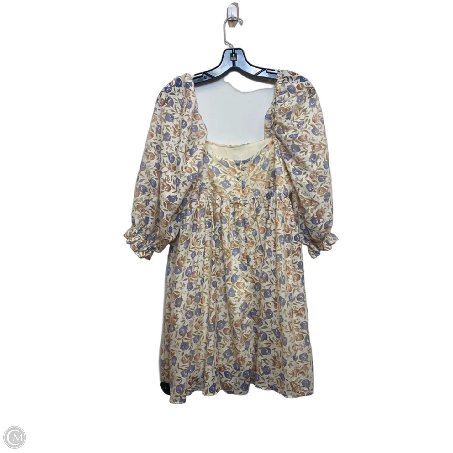 Dress Casual Short By Storia In Black & Cream, Size: M