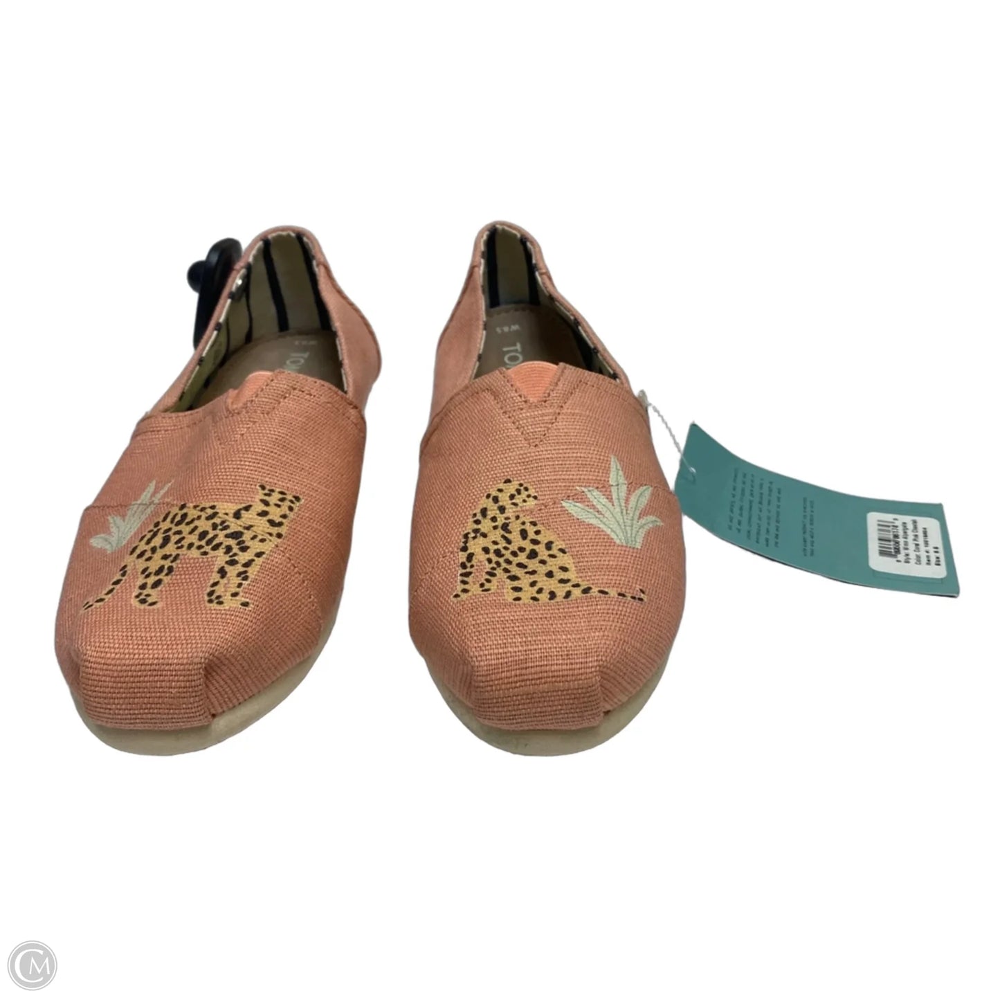 Shoes Flats By Toms In Orange, Size: 8.5